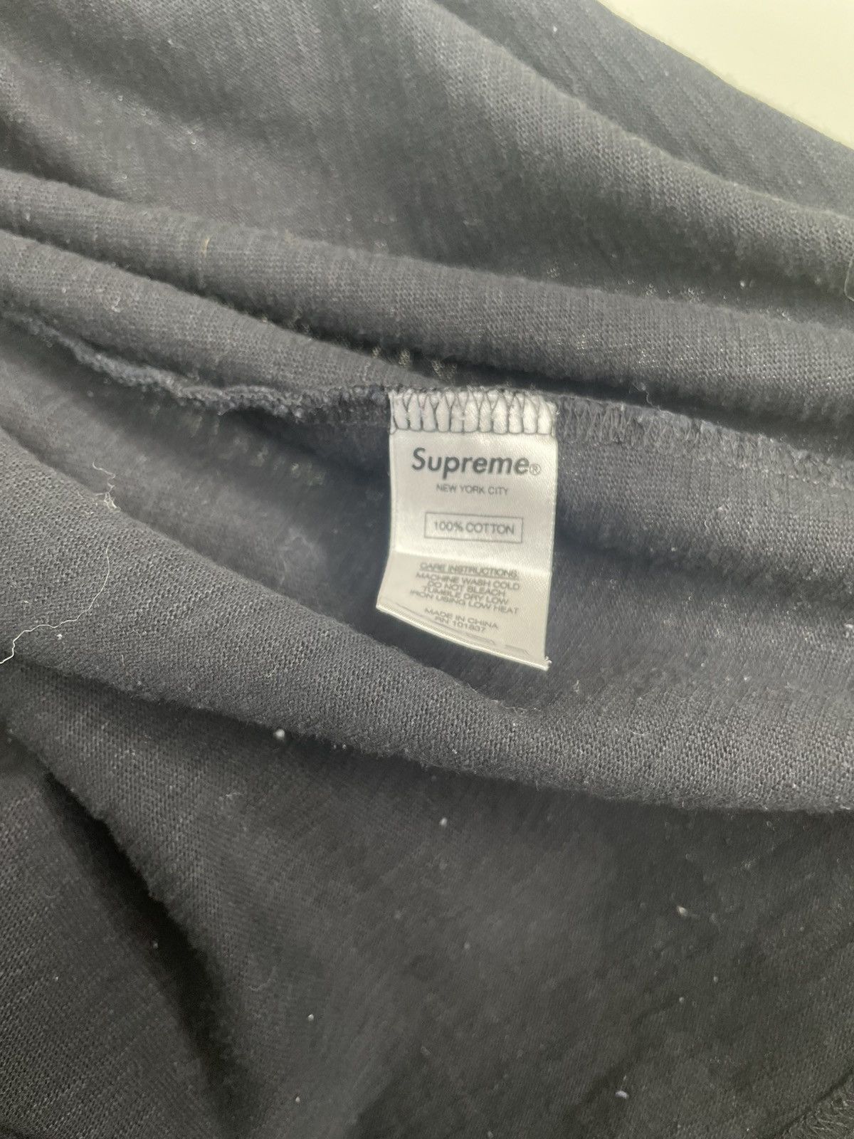 Supreme Supreme Long Sleeve Pocket Tee F/W13 Black Large Size US L / EU 52-54 / 3 - 5 Thumbnail