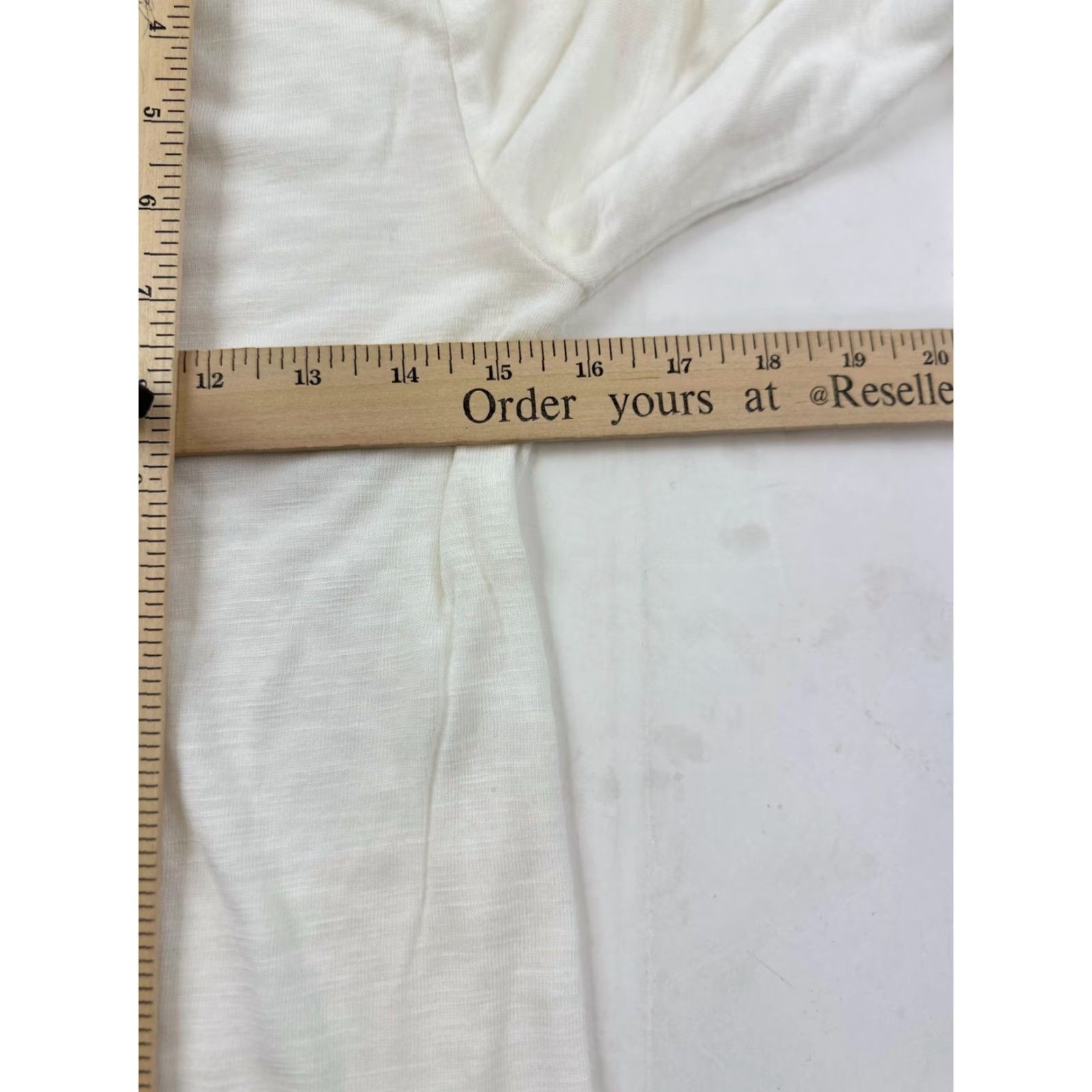 J.Crew J.Crew Top Womens 2XS Ivory Long Sleeve Blouse Silky Viscose Hem Casual Pullover Round Neck Merch Mercantile Womens 2XS Ivory Blouse Size XXS / US 00 / IT 34 - 8 Thumbnail