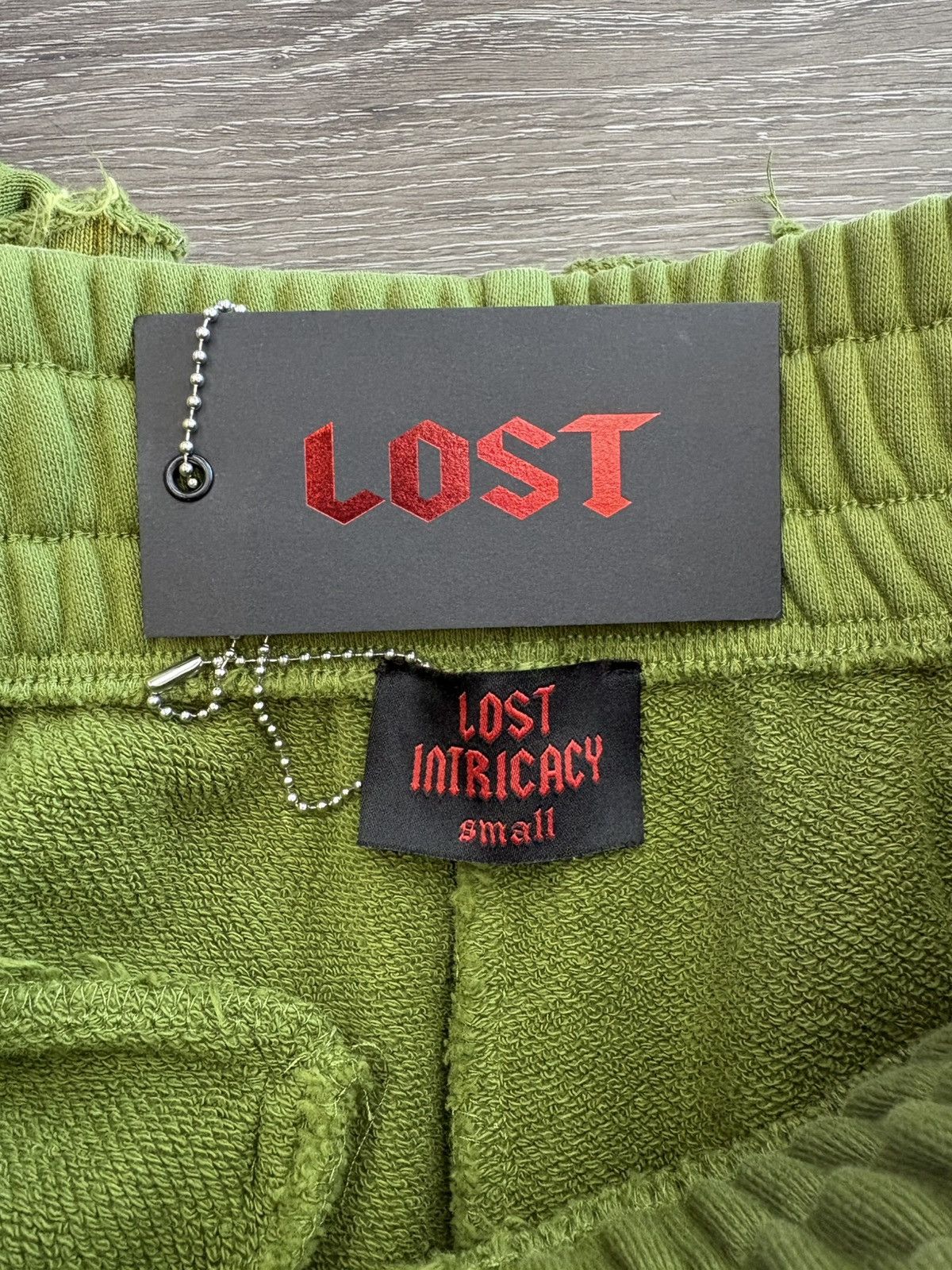 LOST INTRICACY Lost Intricacy “Green” Flare Sweatpants Size US 30 / EU 46 - 3 Thumbnail