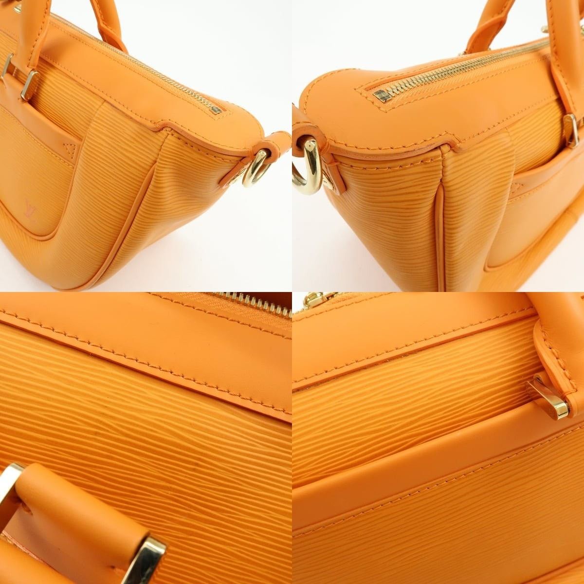 Louis Vuitton Louis Vuitton Epi Danura MM Shoulder Bag Orange Size ONE SIZE - 6 Thumbnail