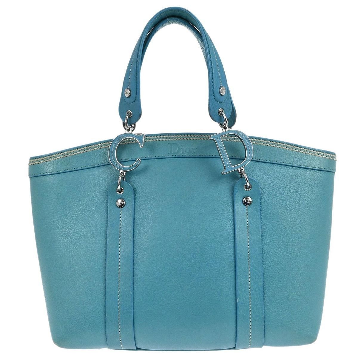 Dior Christian Dior Vintage Tote Leather Size ONE SIZE - 1 Thumbnail