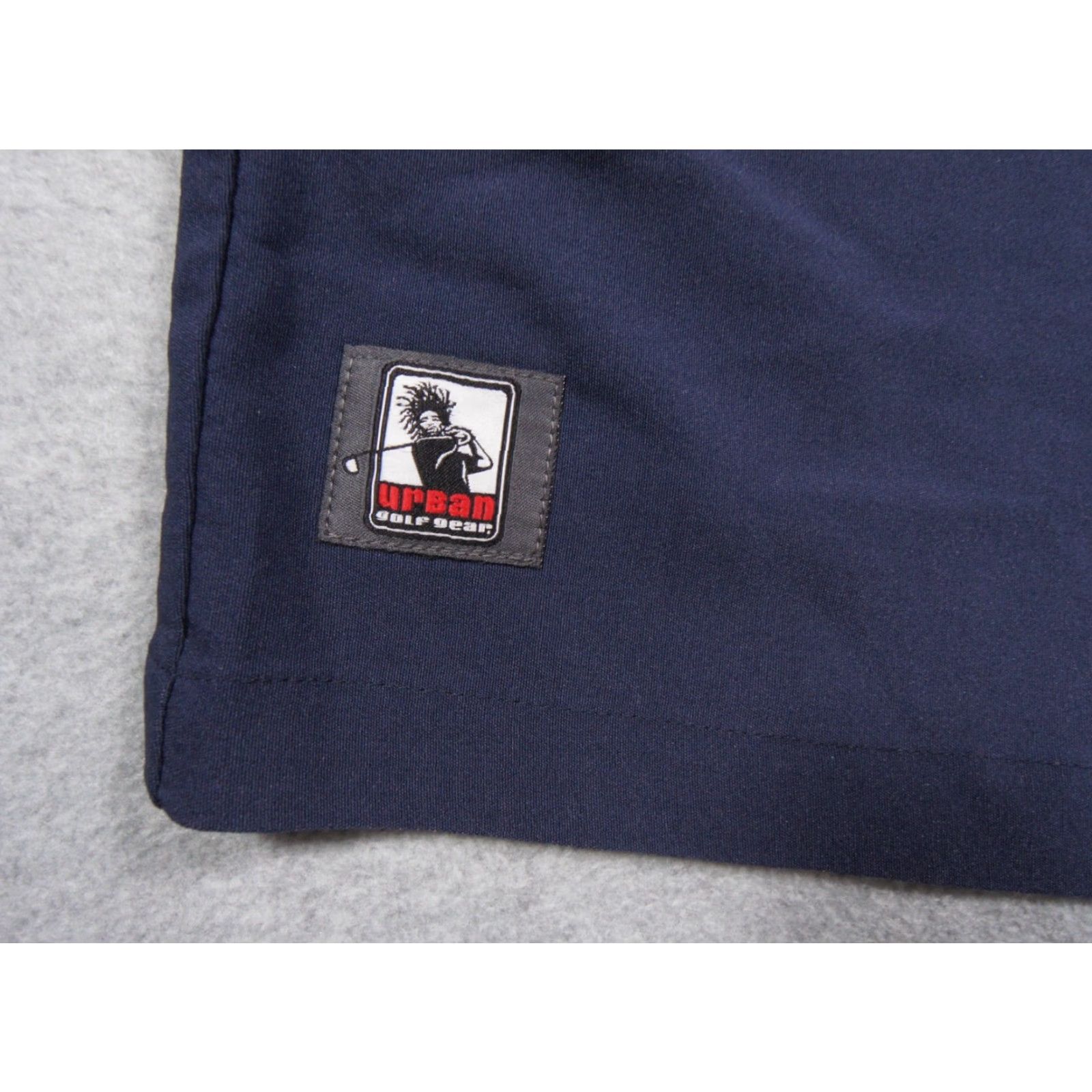 Vintage Urban Golf Gear Shorts Mens Small Blue Chino Stretch Flat Front 11" Inseam Adult Size US 29 - 3 Thumbnail