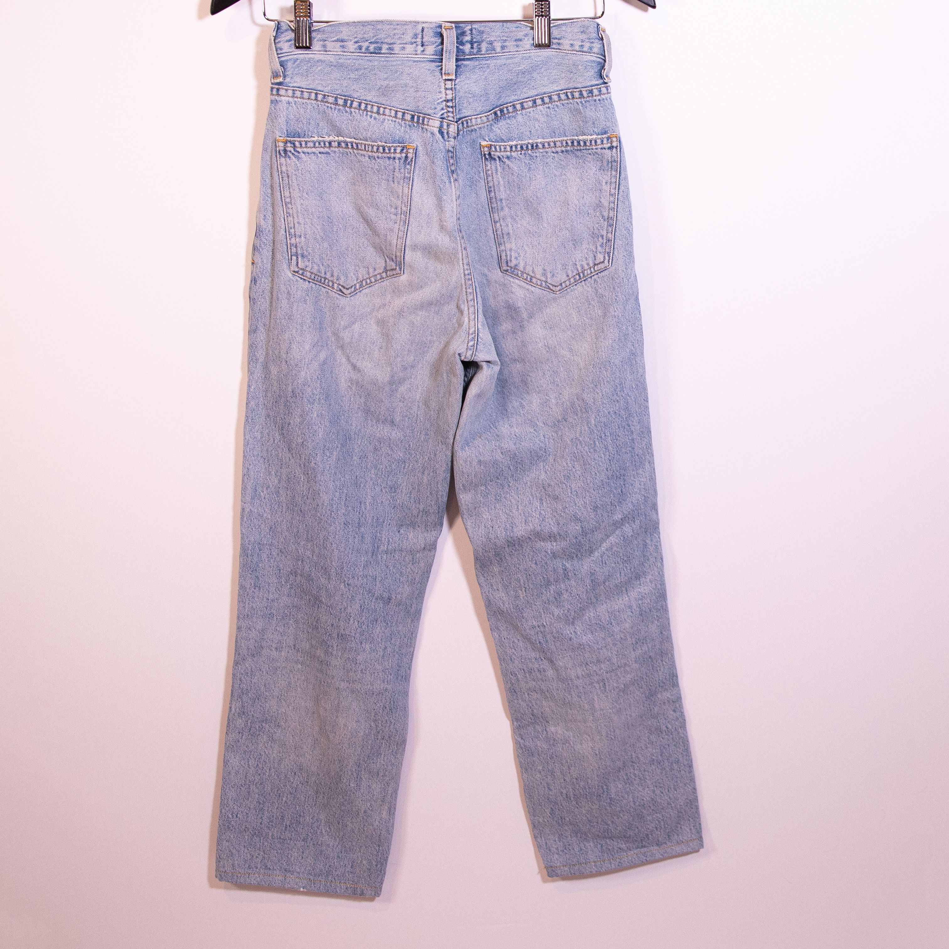 Agolde Agolde Criss Cross Upsized Jean High Rise Cross Size 23" - 5 Thumbnail