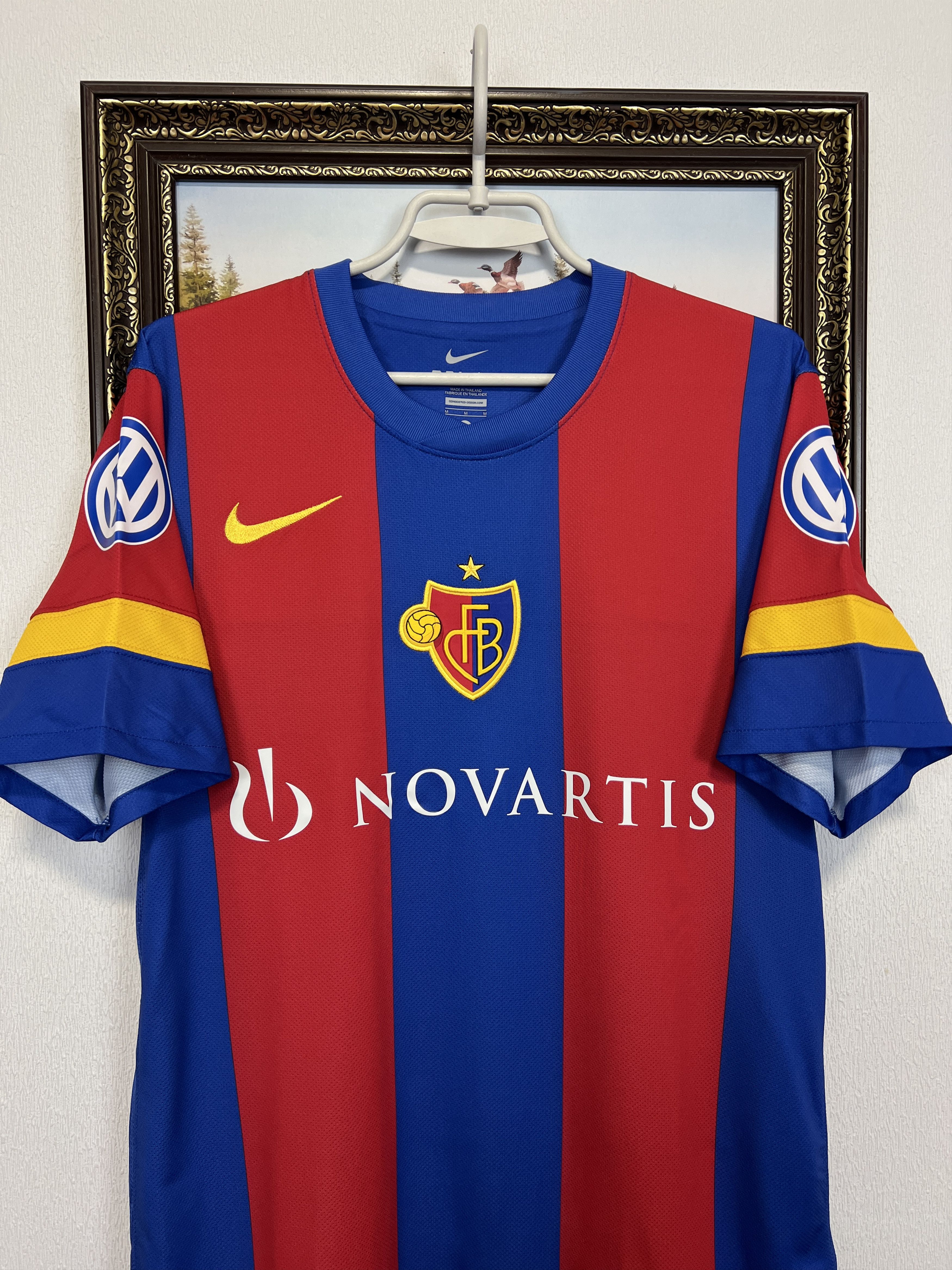 Nike Basel 1893 Home football shirt Soccer Jersey Trikot Rare Size US M / EU 48-50 / 2 - 2 Thumbnail