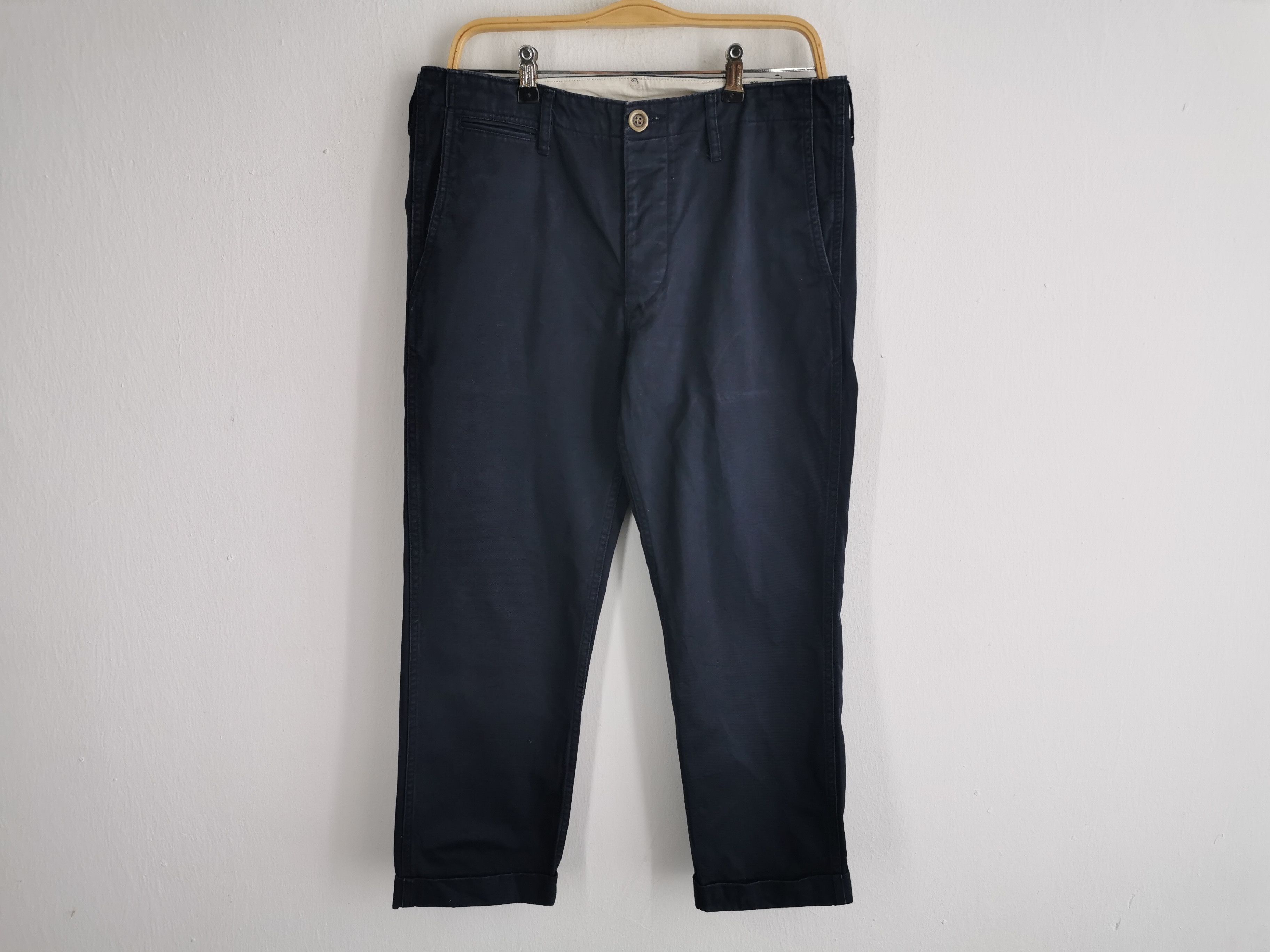 Visvim Visvim Back Buckle Trouser Pants Made In Japan Size 32 Size US 32 / EU 48 - 1 Thumbnail