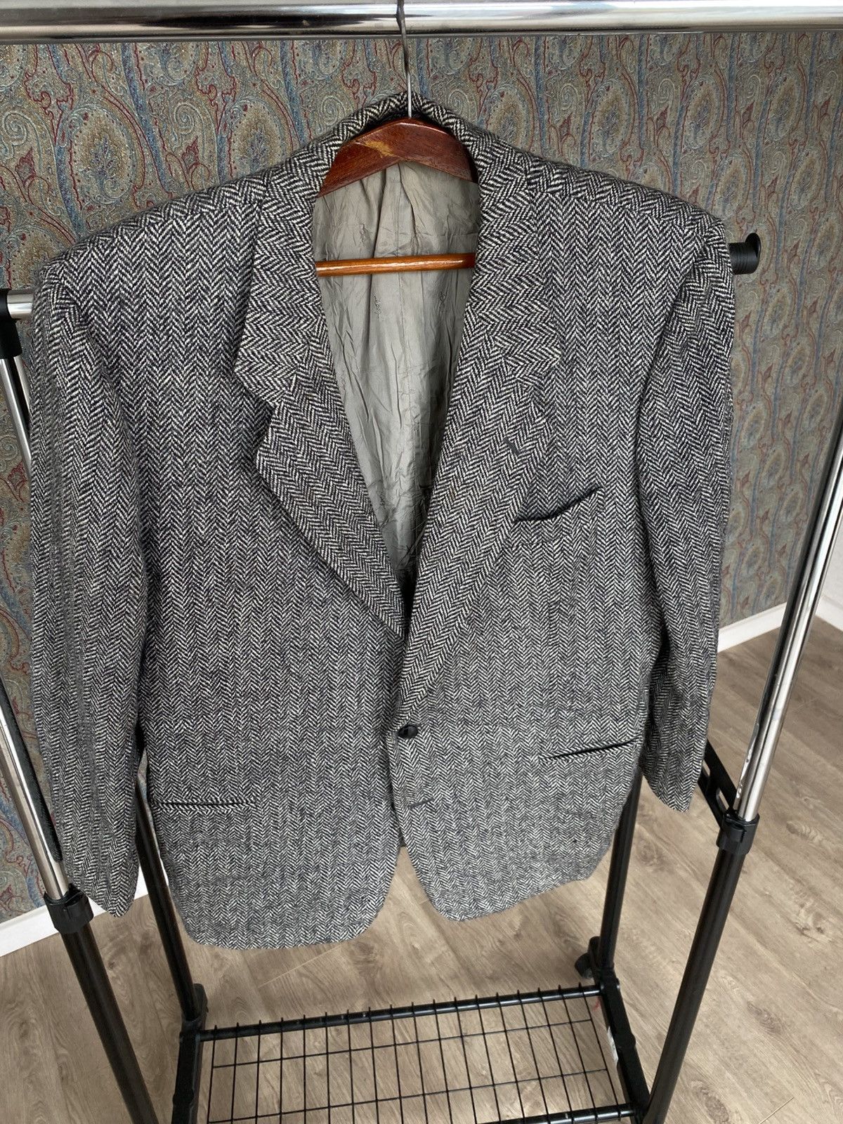 Yves Saint Laurent Yves Saint Laurent Vintage 70s–80s Blazer Size 42L - 3 Thumbnail