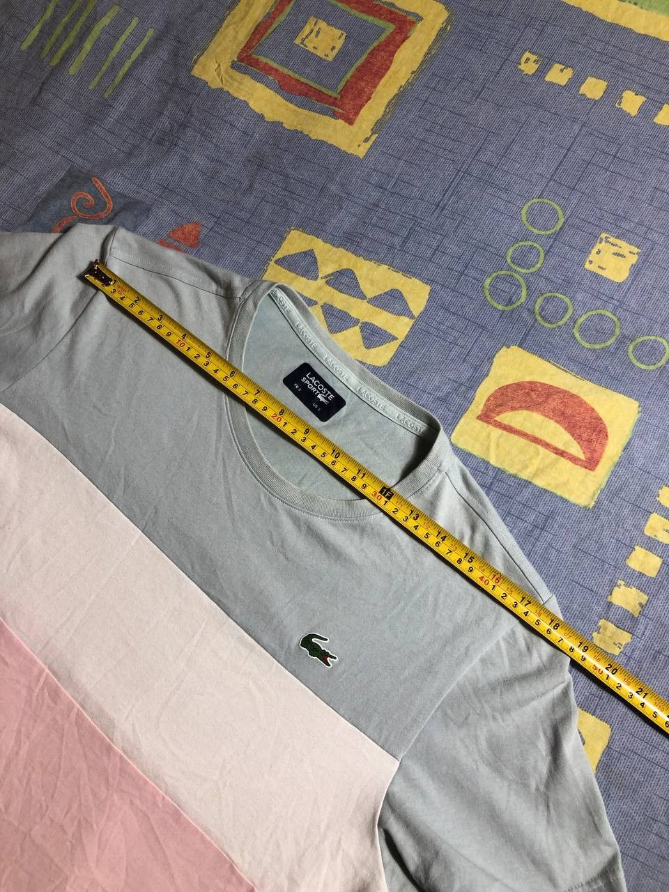 Lacoste × Vintage Lacoste vintage luxury streetwear v-neck tee Size US L / EU 52-54 / 3 - 11 Thumbnail