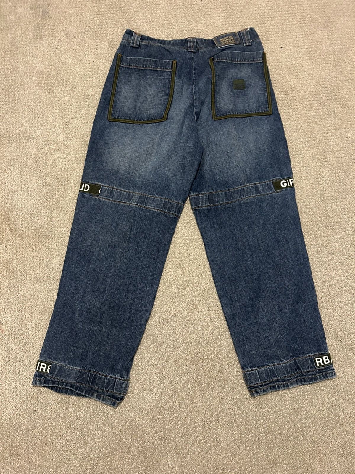 Marithe + Francois Girbaud × Vintage Le Jean De Marithe François Girbaud denim jeans Size US 36 / EU 52 - 6 Thumbnail