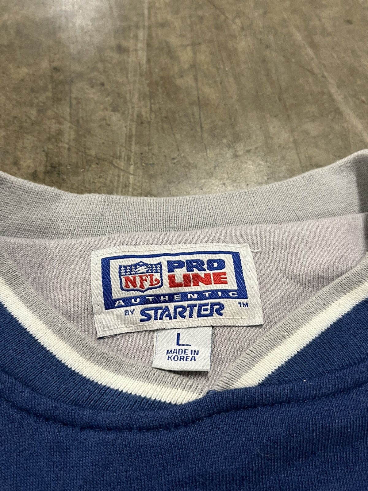 Vintage Vintage 90s Dallas cowboys starter sweatshirt rare NFL Size US L / EU 52-54 / 3 - 11 Thumbnail