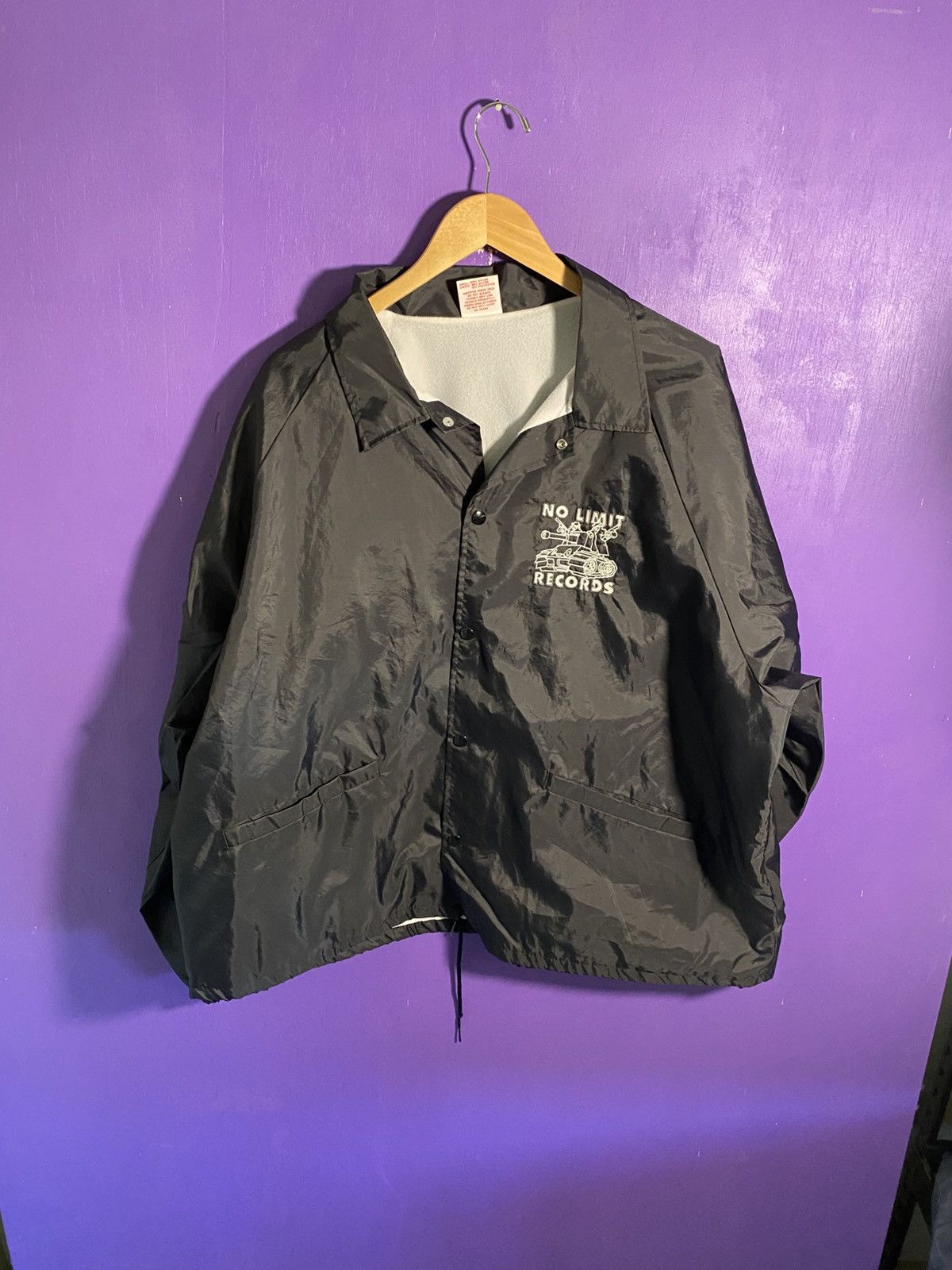 Other Vintage 90s No limit records logo warm up jacket Size US XXL / EU 58 / 5 - 1 Thumbnail