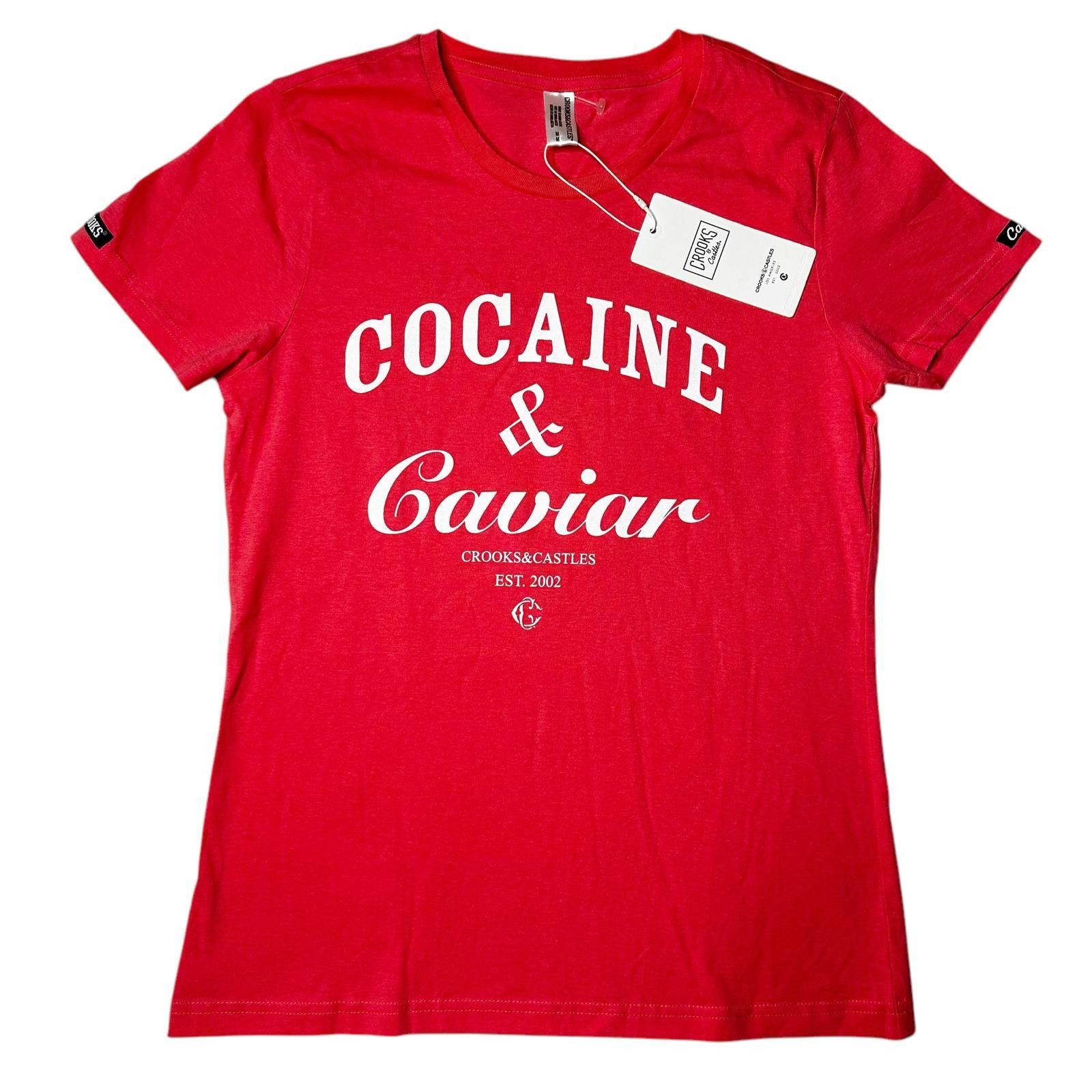Crooks & Castles NWT Crooks & Castles Cocaine & Caviar Graphic Tee Women’s M Size M / US 6-8 / IT 42-44 - 1 Thumbnail