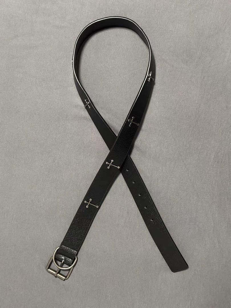 Undercover Multi Cross Leather Belt | Grailed