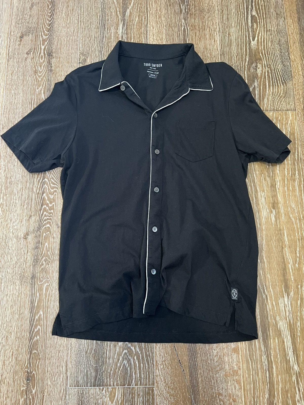 Todd Snyder Todd snyder Montauk tipped full placke button up shirt Size US M / EU 48-50 / 2 - 1 Thumbnail