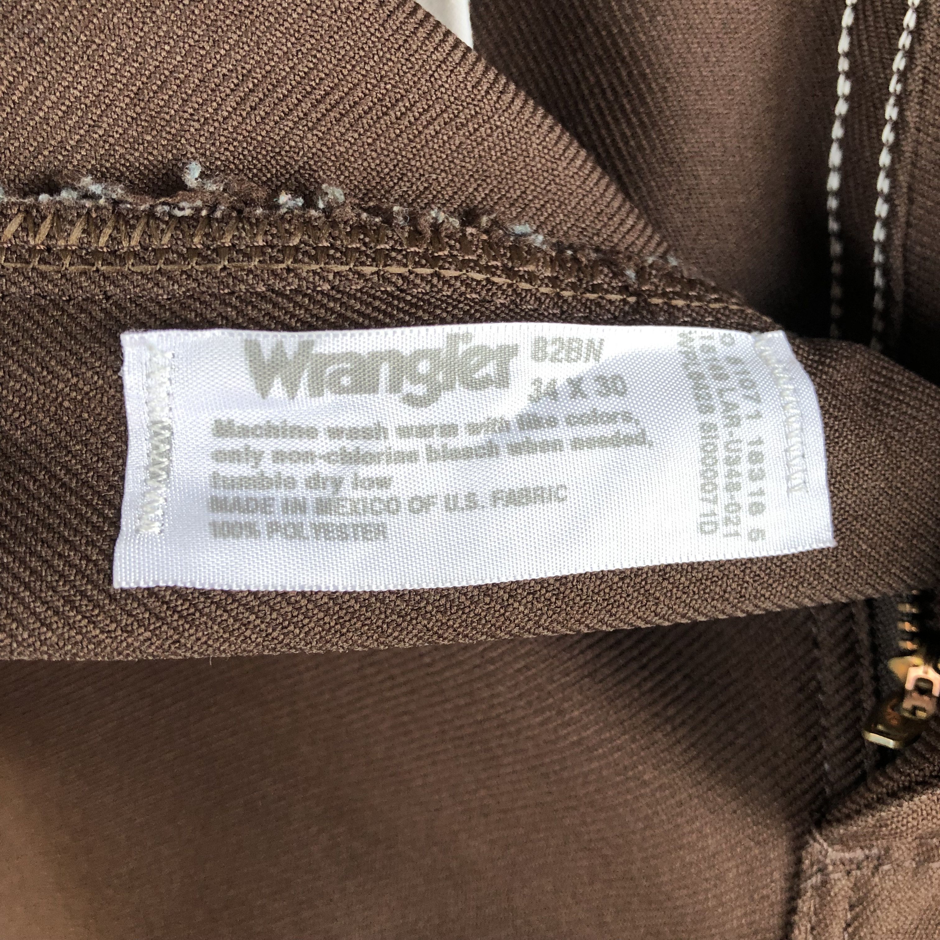 If Six Was Nine × Vintage × Wrangler Vintage 90s Wrangler Flare Jeans Wrangler Bell Bottom Denim Size US 34 / EU 50 - 9 Thumbnail