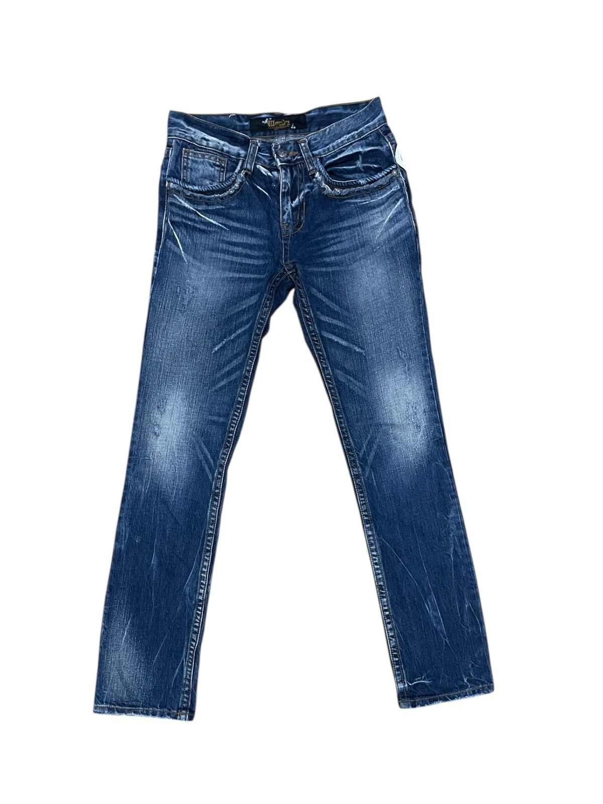 If Six Was Nine Stephead To Heaven Skull Cloud72 Jeans Size US 28 / EU 44 - 7 Thumbnail