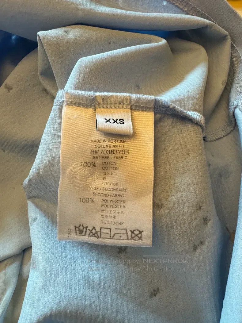 Givenchy Givenchy Light blue and sky blue ripped logo short-sleeve Size US XXS / EU 40 - 6 Thumbnail