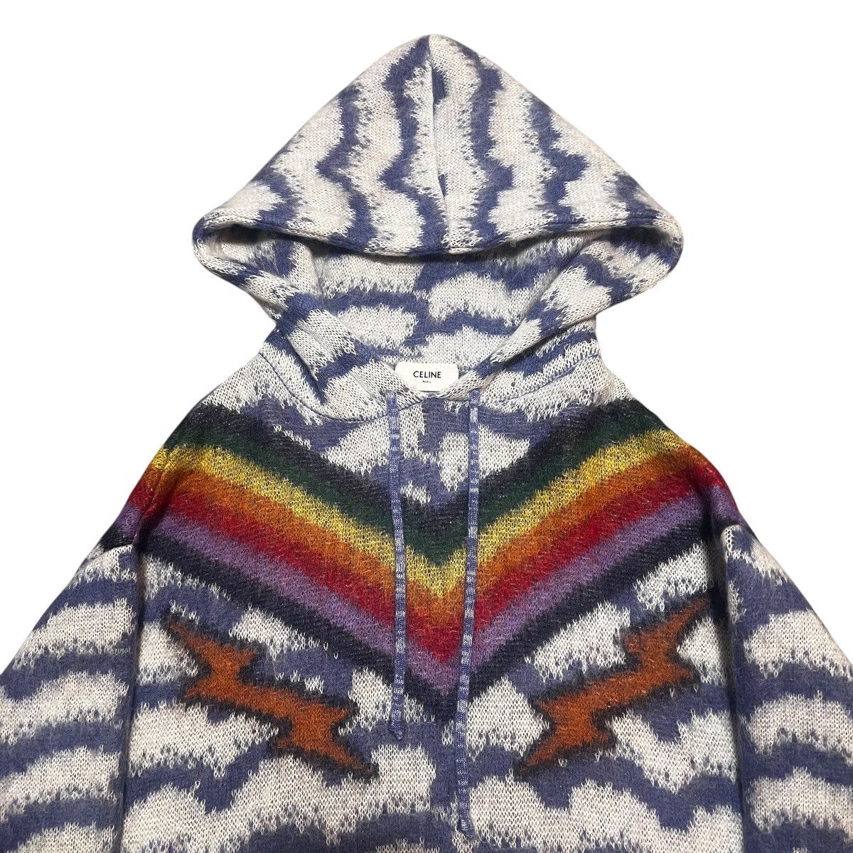 Celine CELINE 2021SS "THE DANCING KID" Knit Hoodie L Size US L / EU 52-54 / 3 - 3 Thumbnail