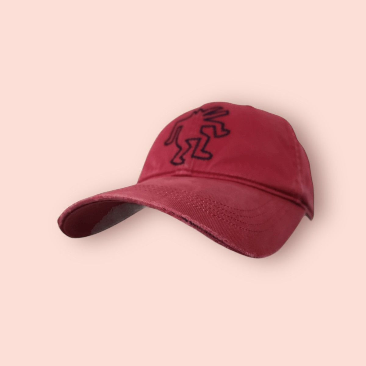 Keith Haring × Uniqlo VINTAGE KEITH HARING X UNIQLO DISTRESSED VISOR Size ONE SIZE - 5 Thumbnail