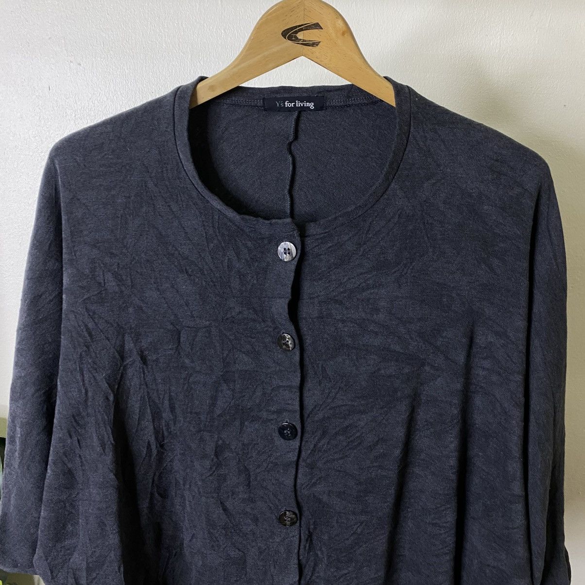 Yohji Yamamoto Y's For Living By Yohji Yamamoto Button Cardigan Size M / US 6-8 / IT 42-44 - 2 Thumbnail