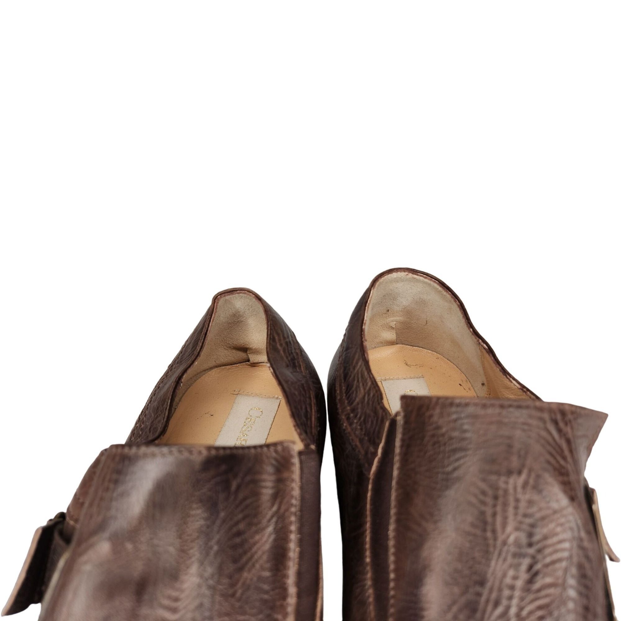 Paciotti Cesare Paciotti Italy Dress Shoes Men 9-9.5 Brown Leathe Size US 9 / EU 42 - 9 Thumbnail