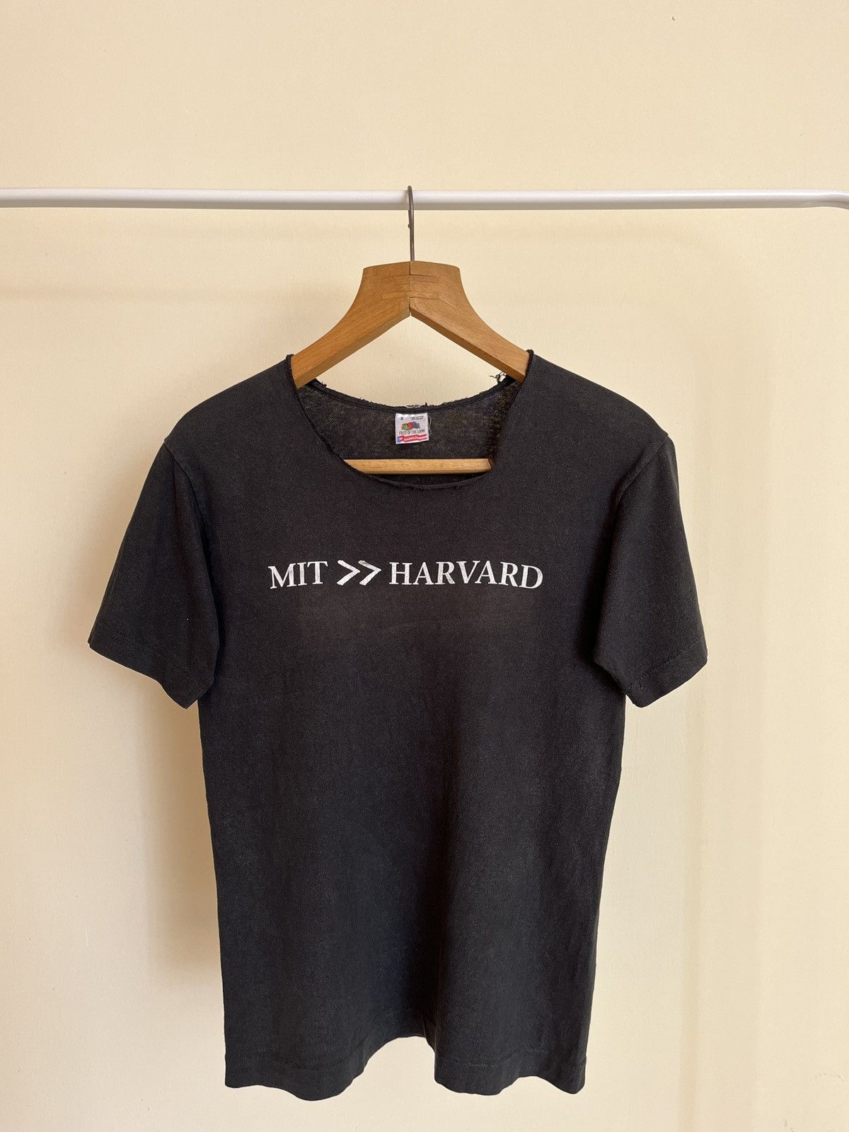 Vintage Rare ⚡️ Vintage 90s MIT >> HARVARD Size US S / EU 44-46 / 1 - 2 Thumbnail