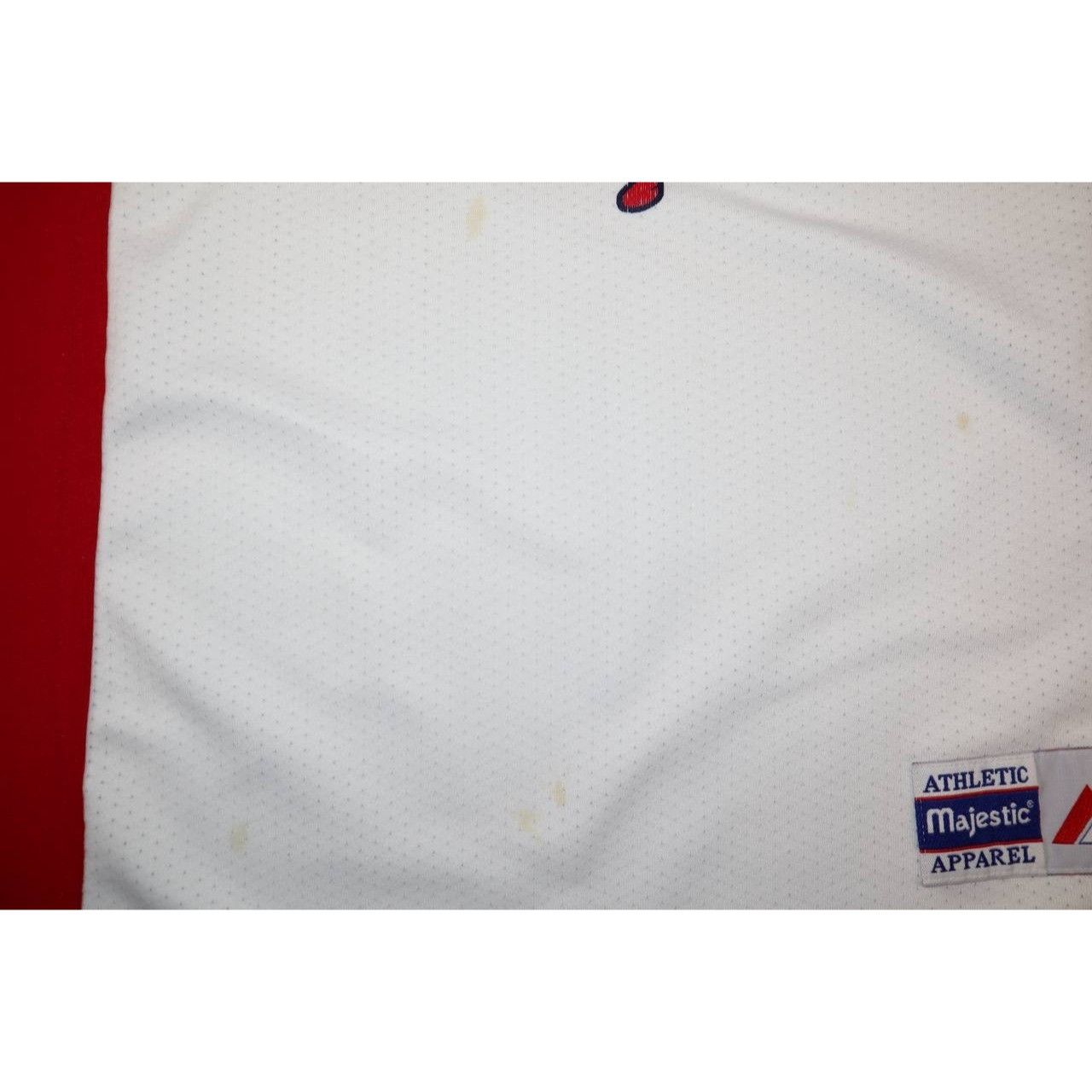 Majestic Vintage 90s St John's Red Storm Basketball Jersey - Majestic Size US M / EU 48-50 / 2 - 7 Thumbnail