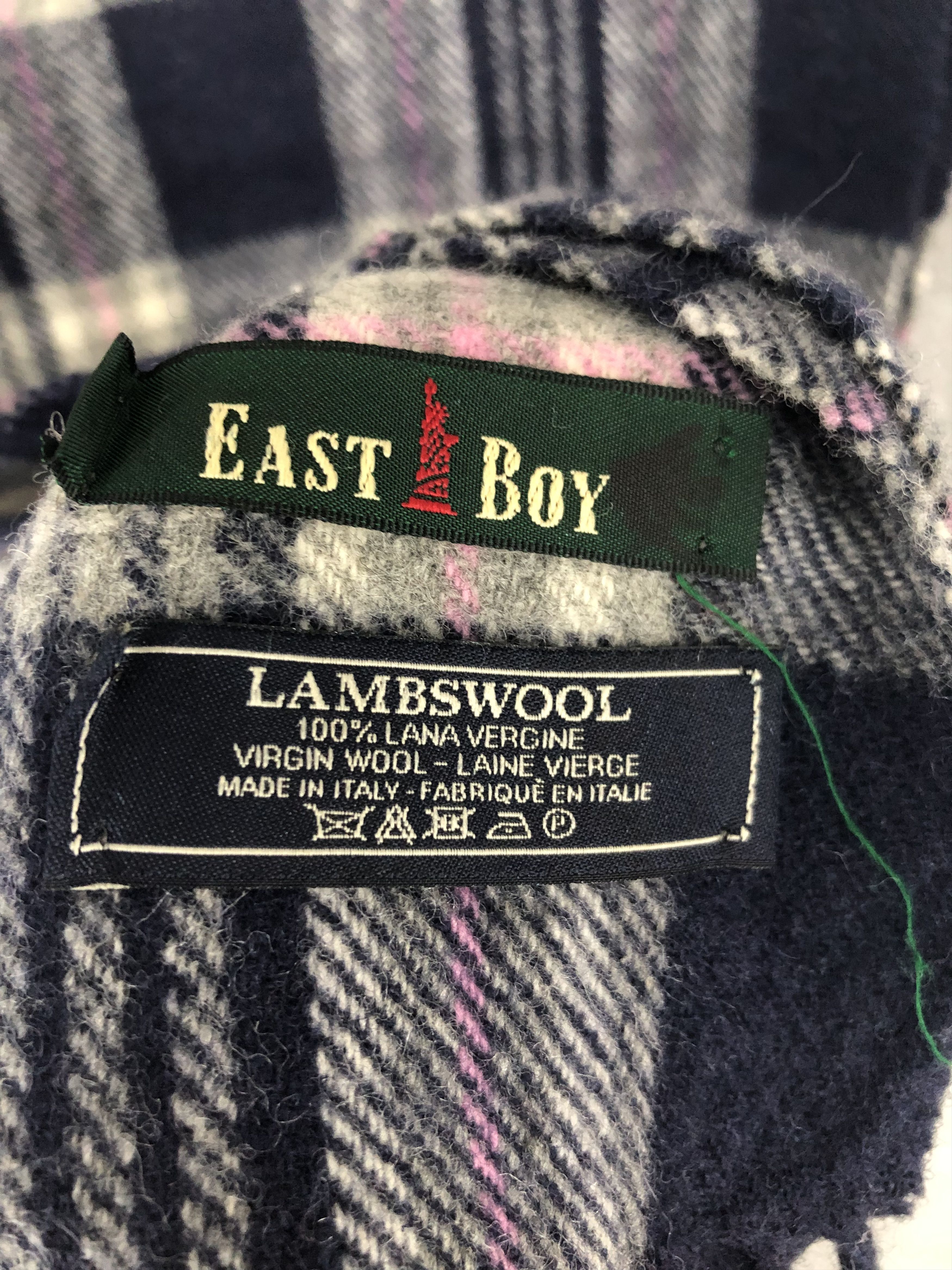 Japanese Brand East Boy Wool Scarf Muffler Neck Scarf Size ONE SIZE - 5 Thumbnail