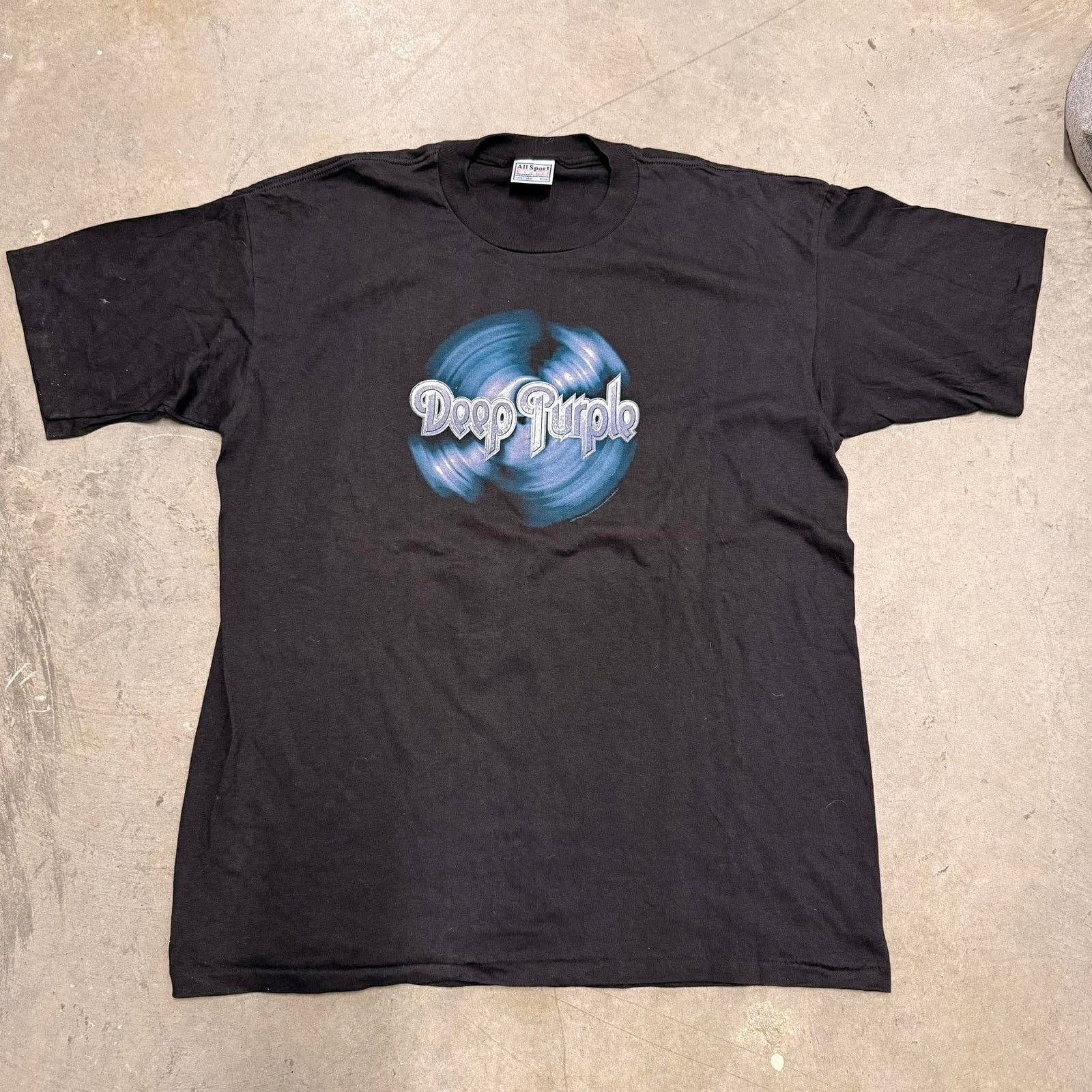 All Sport VTG 90s Deep Purple 1996 Purpendicular Tour T-Shirt XL Size US XL / EU 56 / 4 - 3 Thumbnail