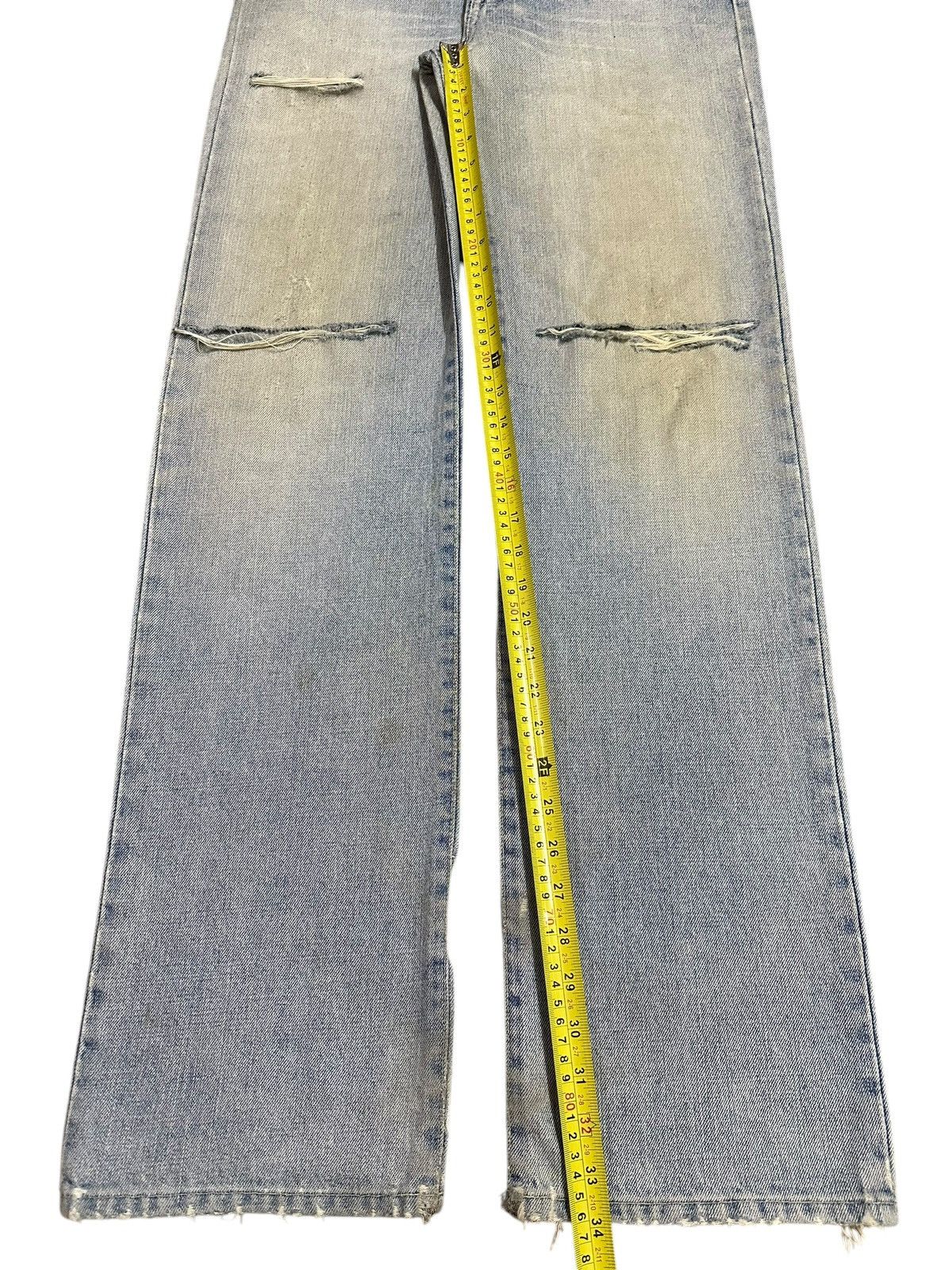 Calvin Klein Vintage Calvin Klein Faded Wash Style Distressed Loose Jeans Size US 32 / EU 48 - 14 Thumbnail