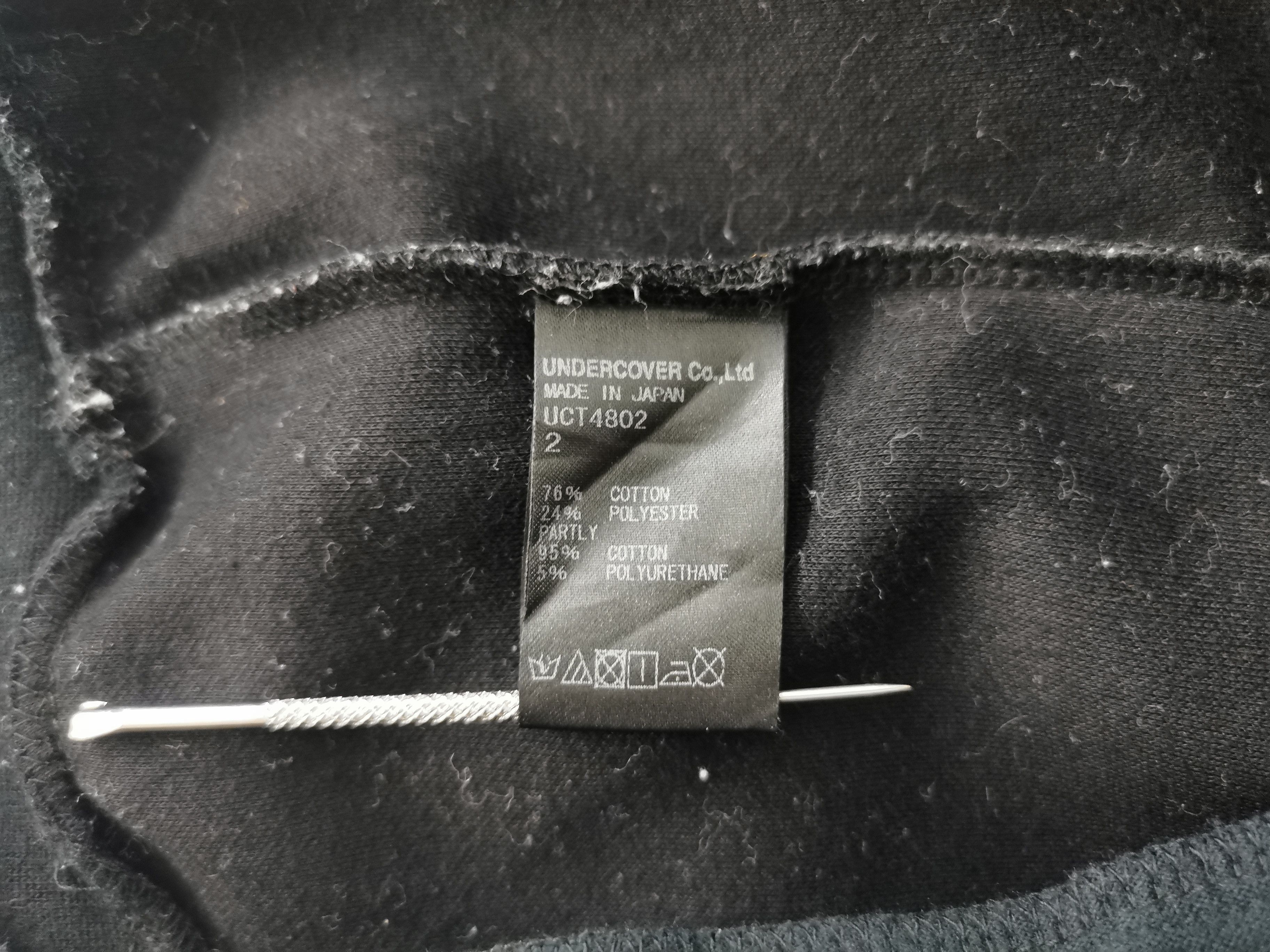 Undercover Vtg Undercover Human Control Pullover Hoodie Made In Japan Size US M / EU 48-50 / 2 - 7 Thumbnail