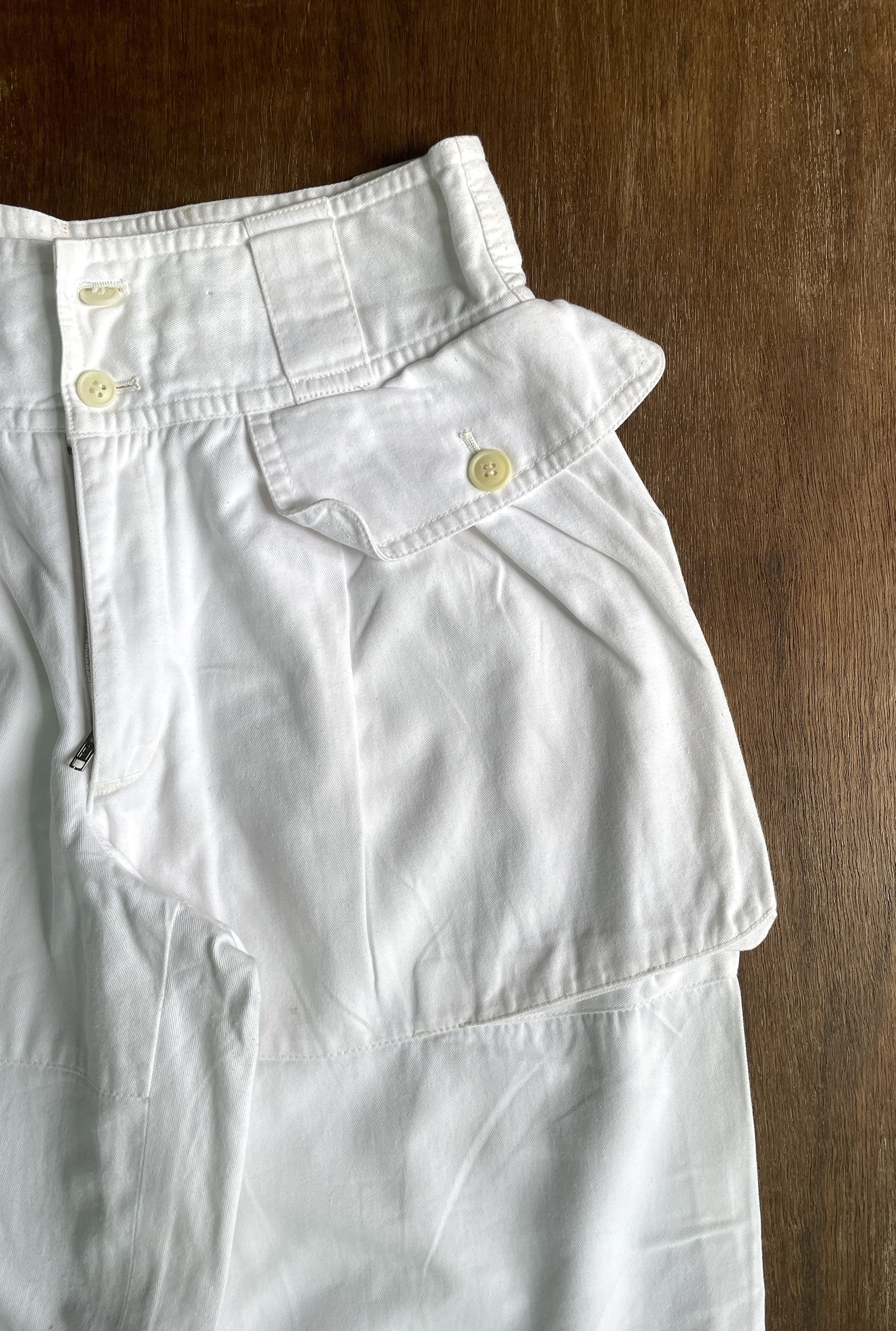 Issey Miyake ISSEY MIYAKE White Balloon Pants Size US 28 / EU 44 - 3 Thumbnail