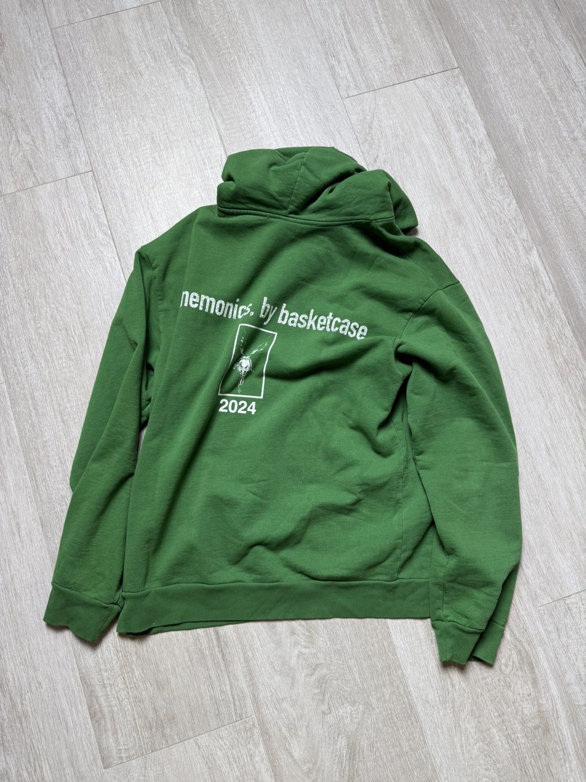 basketcase gallery Basket case Gallery Green Logo Hoodie Size US XL / EU 56 / 4 - 4 Thumbnail