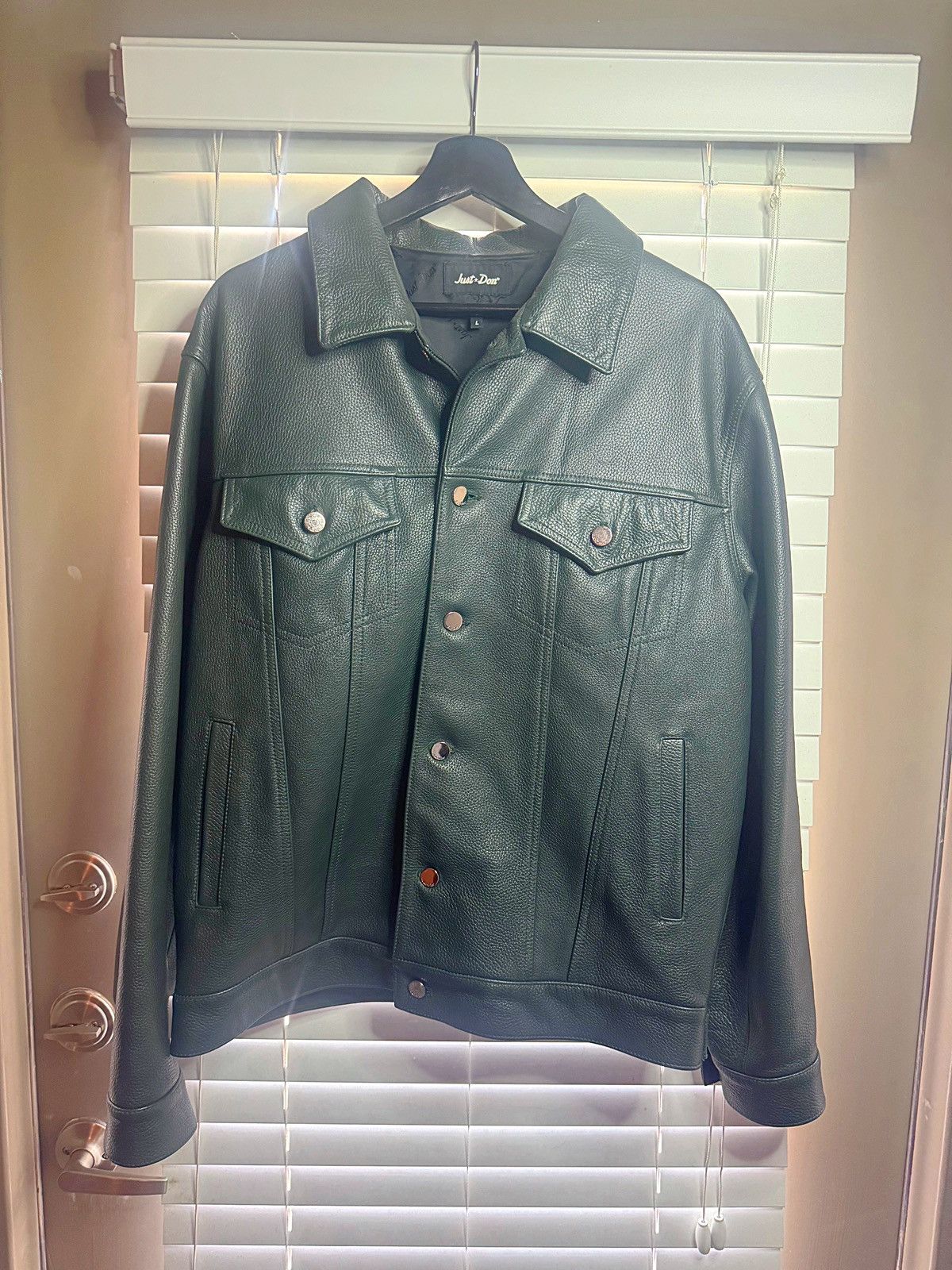 Just Don Just Don X NBA Leather trucker jacket Size US L / EU 52-54 / 3 - 5 Thumbnail