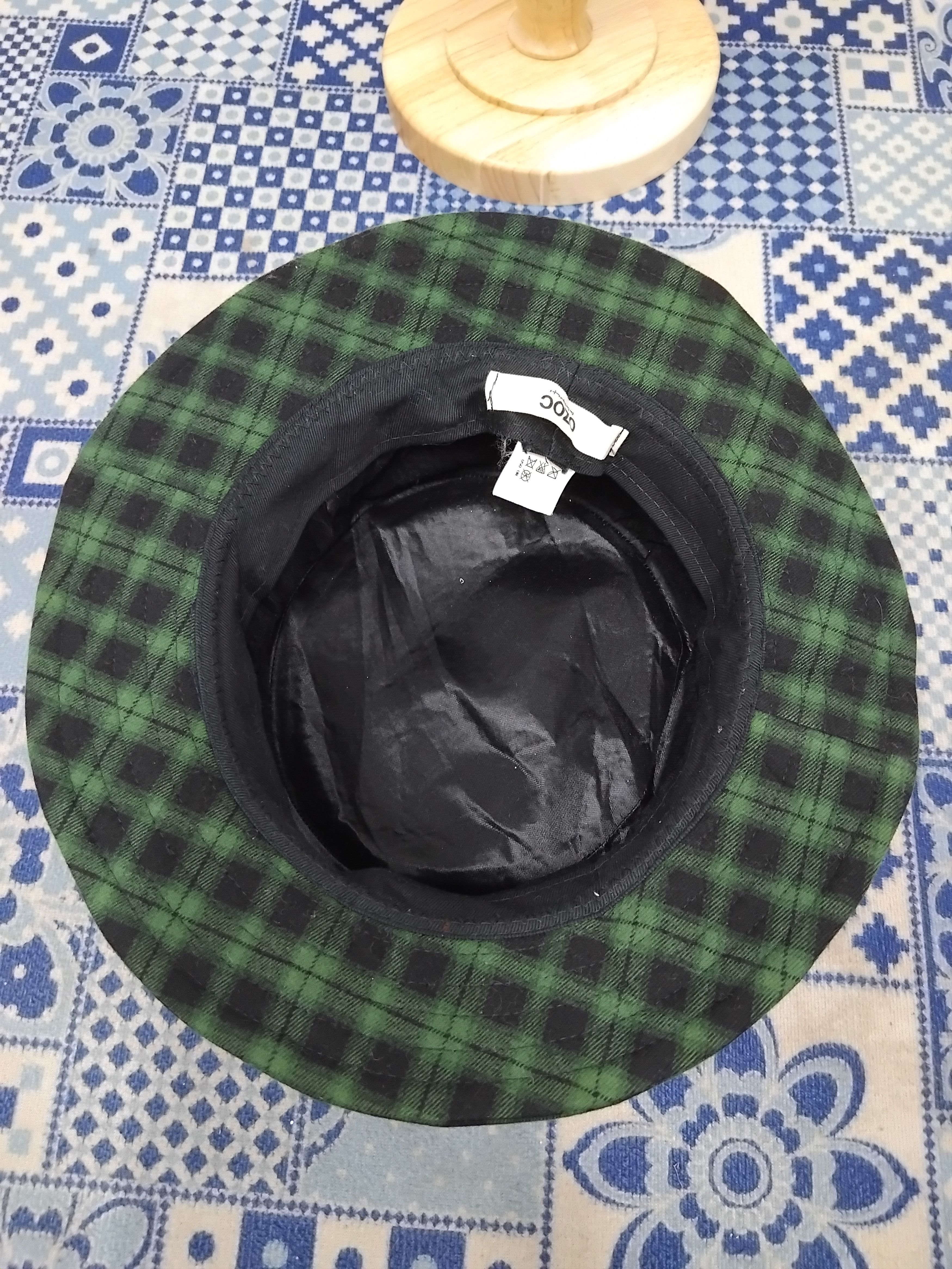 Japanese Brand 💥OZOC Japanese brand checkered green hat Size 36 - 5 Thumbnail