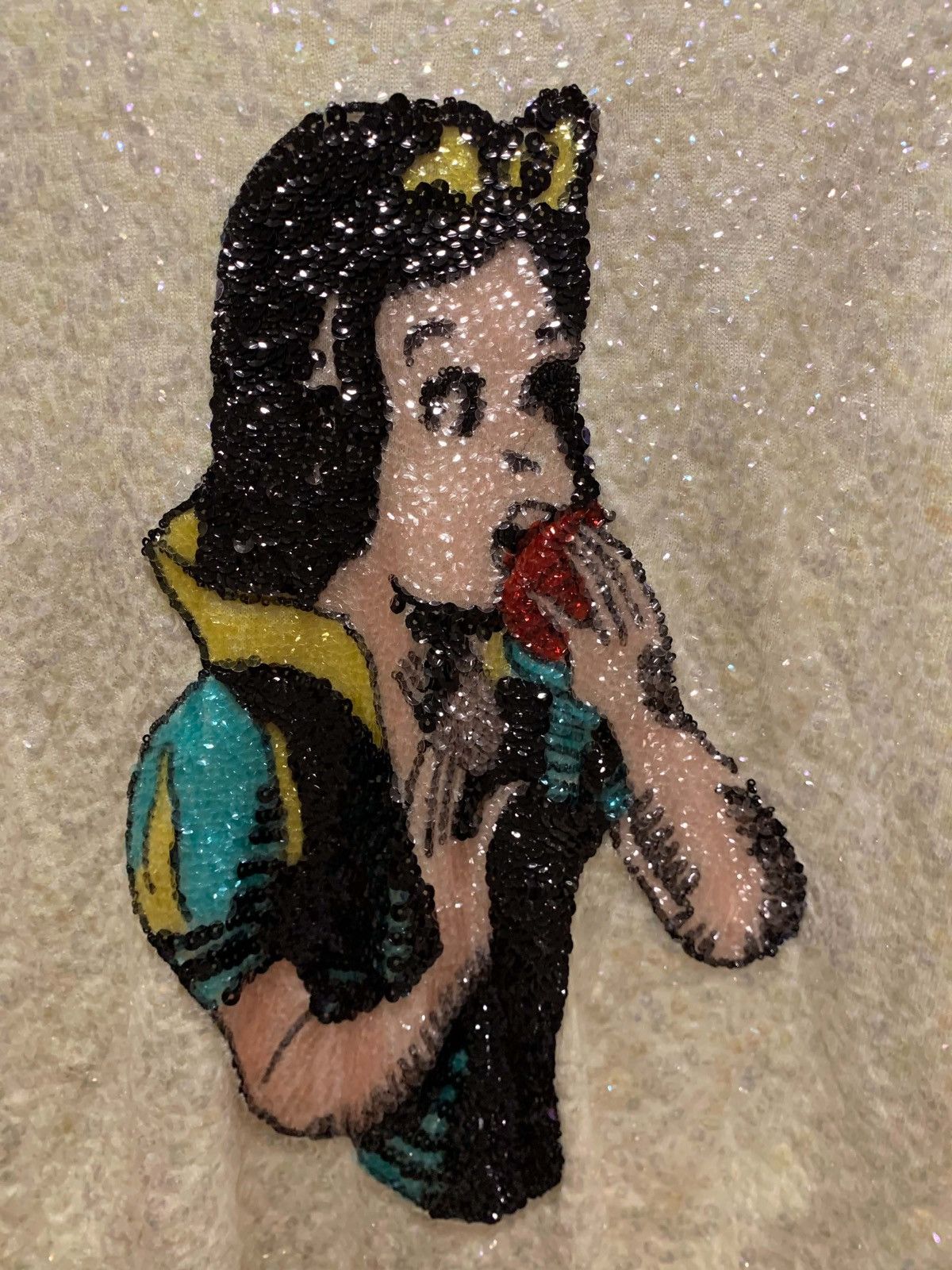 Gucci GUCCI Snow White Sequin Wool Knit Sweater Size M / US 6-8 / IT 42-44 - 5 Thumbnail