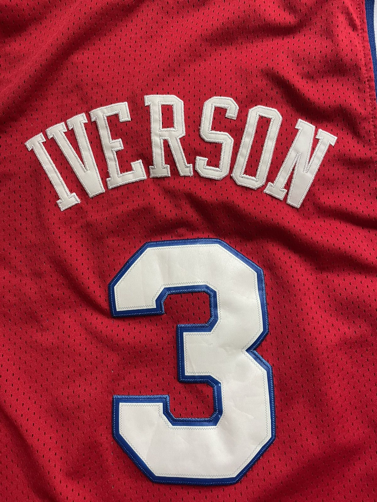 Reebok Vintage Allen Iverson Jersey (Rebook 10th Year Edition) Size US S / EU 44-46 / 1 - 7 Thumbnail