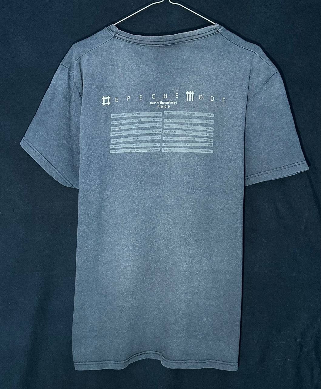 Vintage Depeche Mode Tour of the Universe 2009 t shirt Starworld Size US XL / EU 56 / 4 - 5 Thumbnail