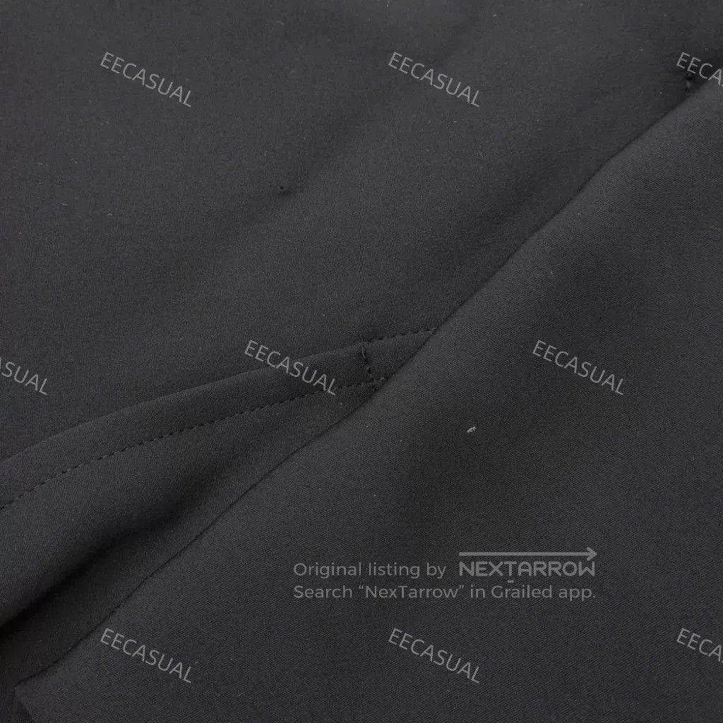 Yohji Yamamoto Yohji Yamamoto Black Silk Long Sleeve Shirt. Size M / US 6-8 / IT 42-44 - 5 Thumbnail