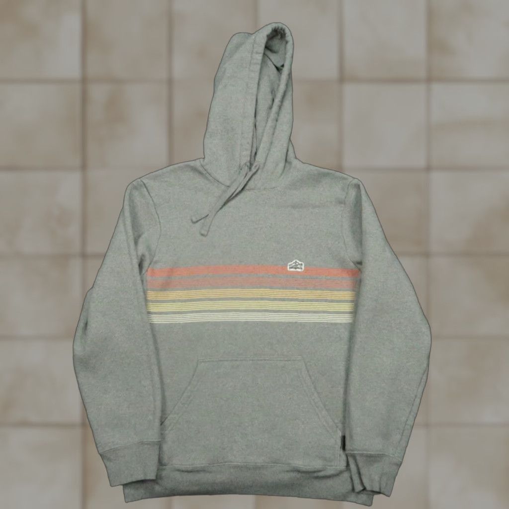 Patagonia Patagonia Hoodie Mens Extra Small Gray Line Logo Ridge Stripe Uprisal Hoody Size US XS / EU 42 / 0 - 1 Thumbnail