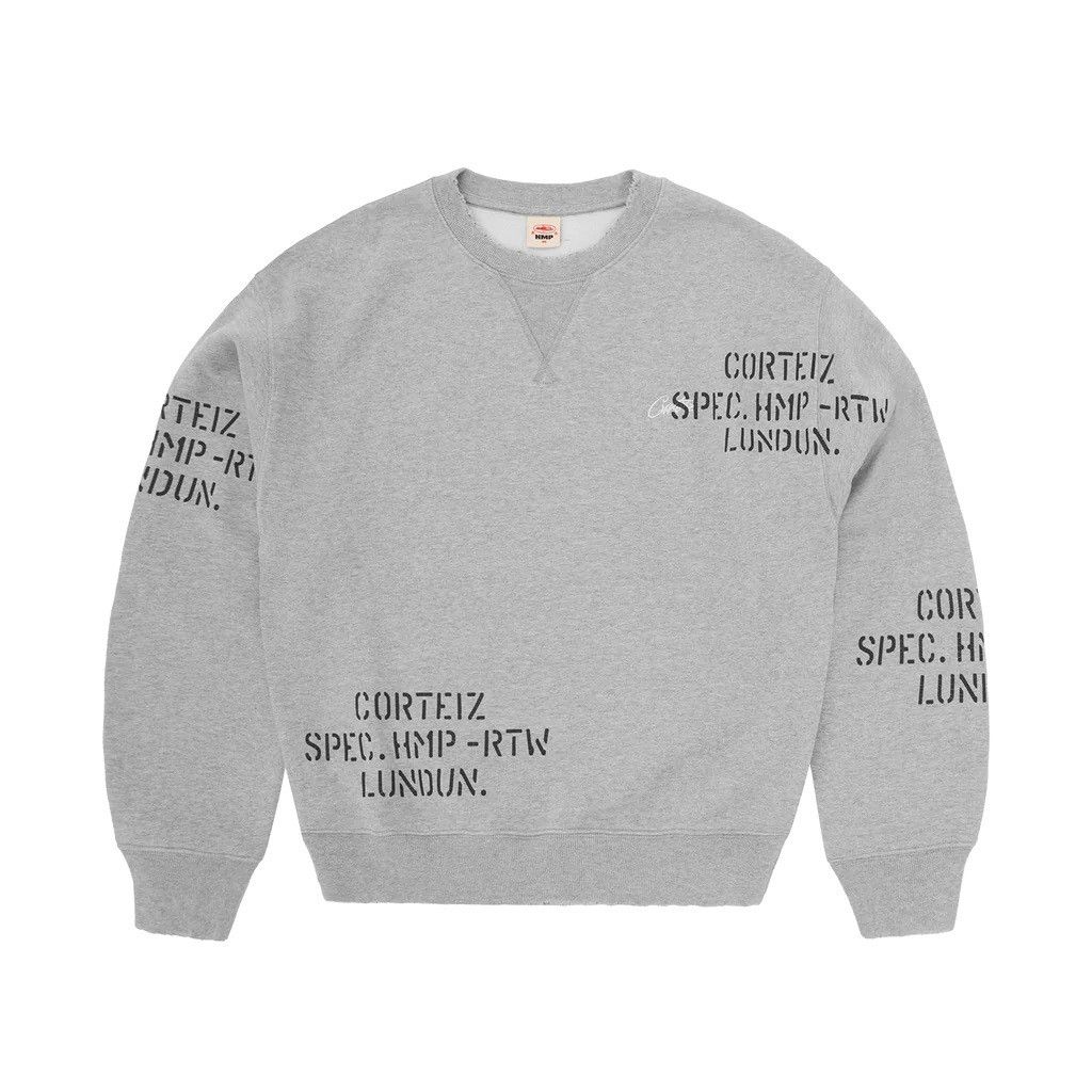 Corteiz × Lil Yachty Corteiz Stencil Crewneck Size US XL / EU 56 / 4 - 2 Thumbnail