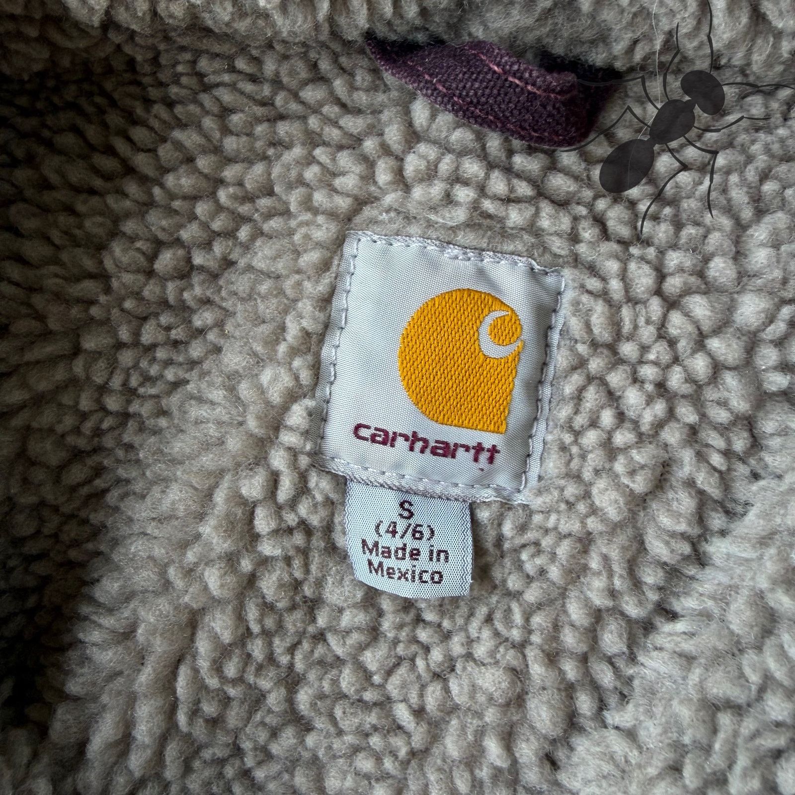 Carhartt × Vintage Carhartt WOMENS WJ141 DWN purple Sierra work wear jacket Size US S / EU 44-46 / 1 - 9 Thumbnail