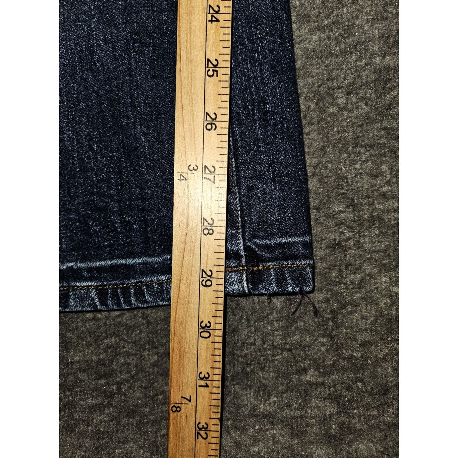 Ralph Lauren VINTAGE Lauren Ralph Lauren Bootcut Jeans Women 6 Blue Mid Rise 29 Inseam Regular Fit City 90s Preppy Logo Button Zipper Size 28" / US 6 / IT 42 - 5 Thumbnail