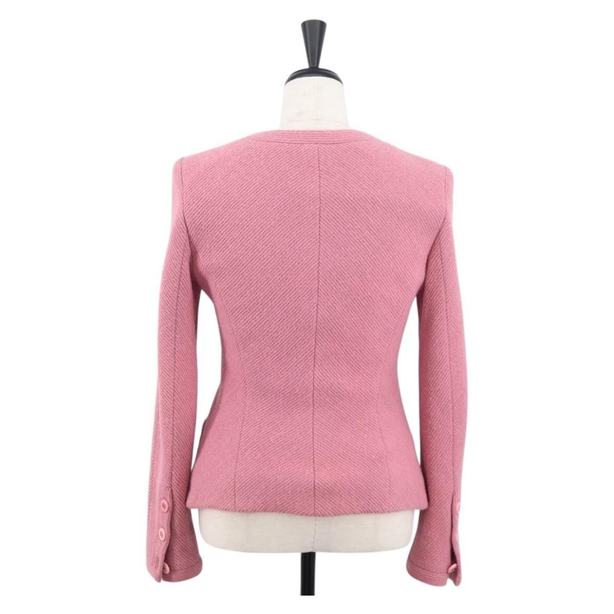 Chanel Chanel Tweed Jacket Size US XXS / EU 40 - 2 Thumbnail