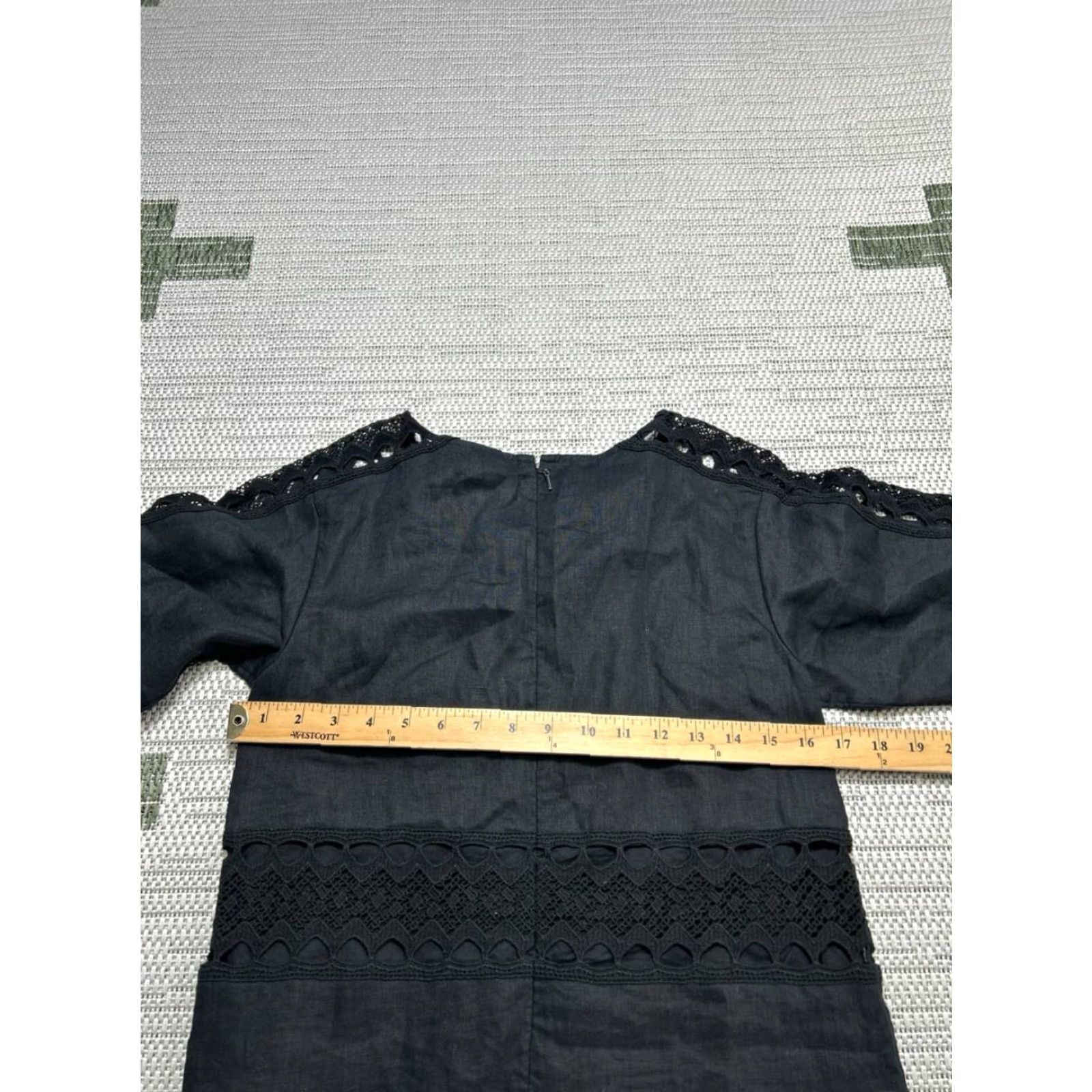 Ann Taylor Ann Taylor Dress Womens Xs Black Lace Blouson New Size XS / US 0-2 / IT 36-38 - 6 Thumbnail