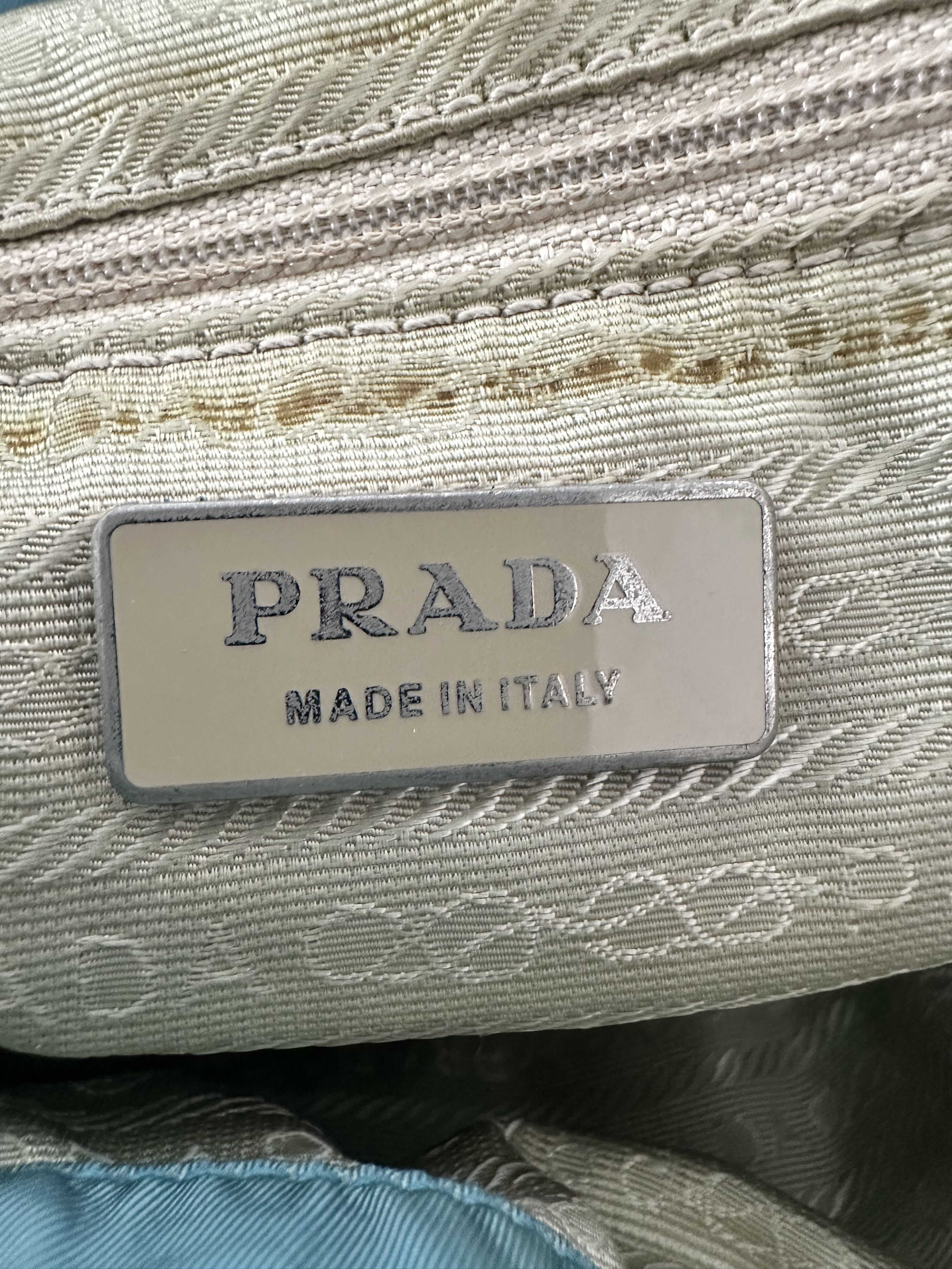 Prada PRADA Nylon Vela Backpack Blue Size ONE SIZE - 10 Thumbnail