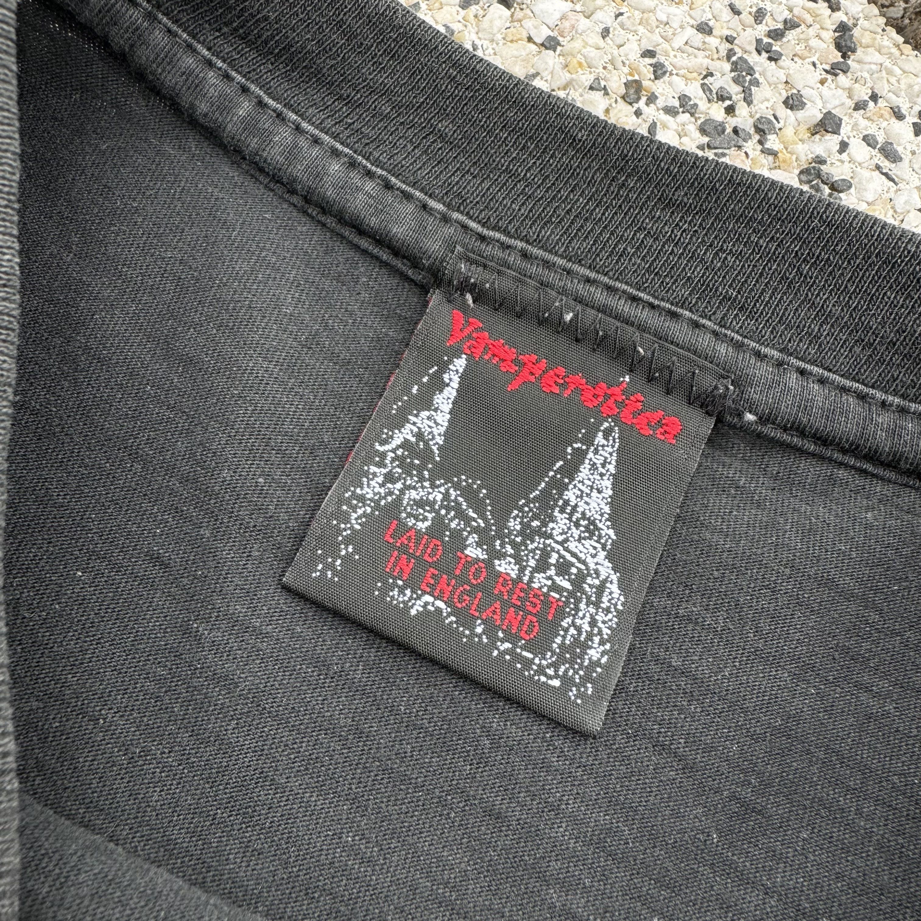 Band Tees × Vintage CRADLE OF FILTH SPEARHEAD WAR METAL BAND 90S T SHIRT VINTAGE Size US XL / EU 56 / 4 - 4 Thumbnail