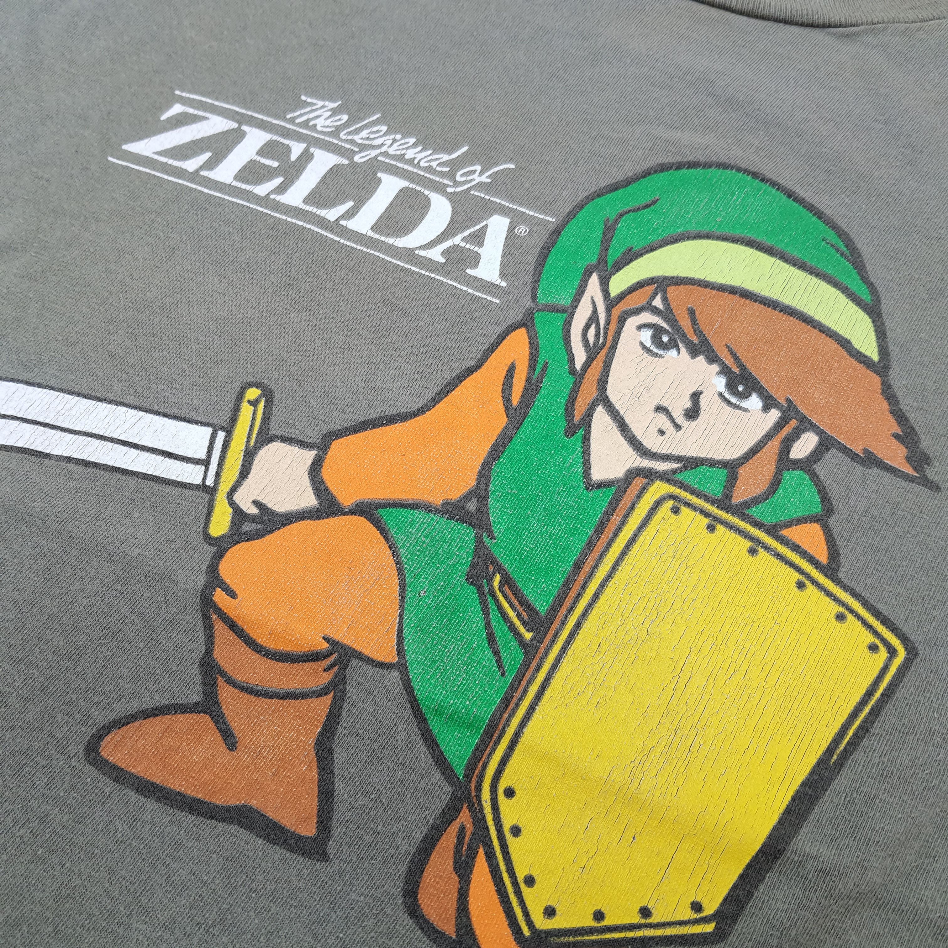 Nintendo × The Game × Vintage Vintage THE LEGEND OF ZELDA PlayStation Games Tshirt Size US L / EU 52-54 / 3 - 2 Thumbnail