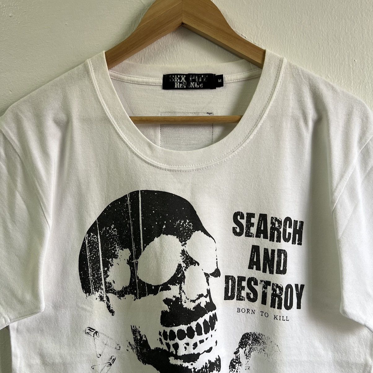 Japanese Brand SEX POT REVENGE SEARCH AND DESTROY TEE Size US M / EU 48-50 / 2 - 2 Thumbnail