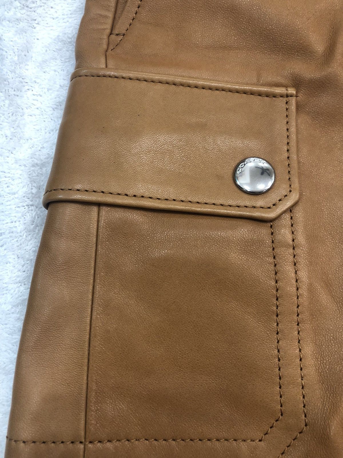 Coach Coach Leather Belted Short Pants Size US 28 / EU 44 - 6 Thumbnail