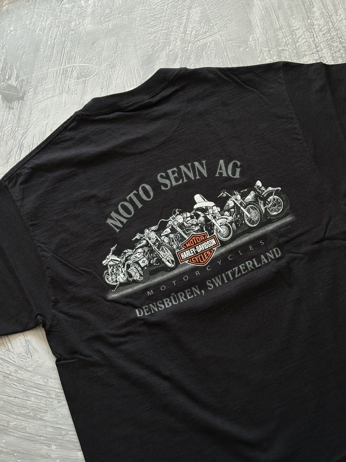 Harley Davidson × Vintage Vintage Harley Davidson 2010 Rare Tee Size US L / EU 52-54 / 3 - 3 Thumbnail
